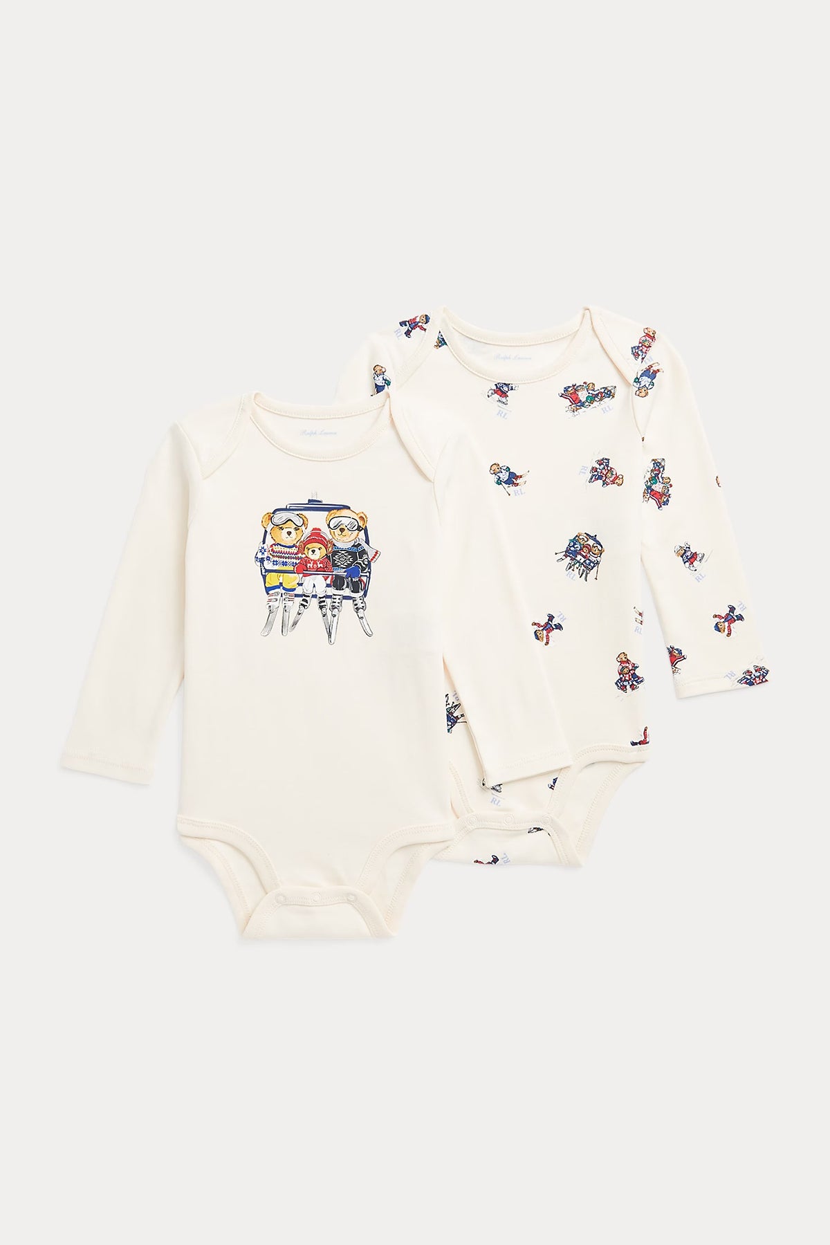 Polo Ralph Lauren Kids 3-9 Aylık Unisex Bebek Polo Bear Body Set-Libas Trendy Fashion Store