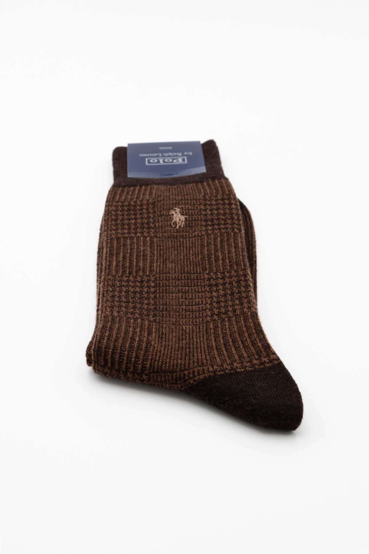 Polo Ralph Lauren Ekose Desenli Yün Çorap-Libas Trendy Fashion Store