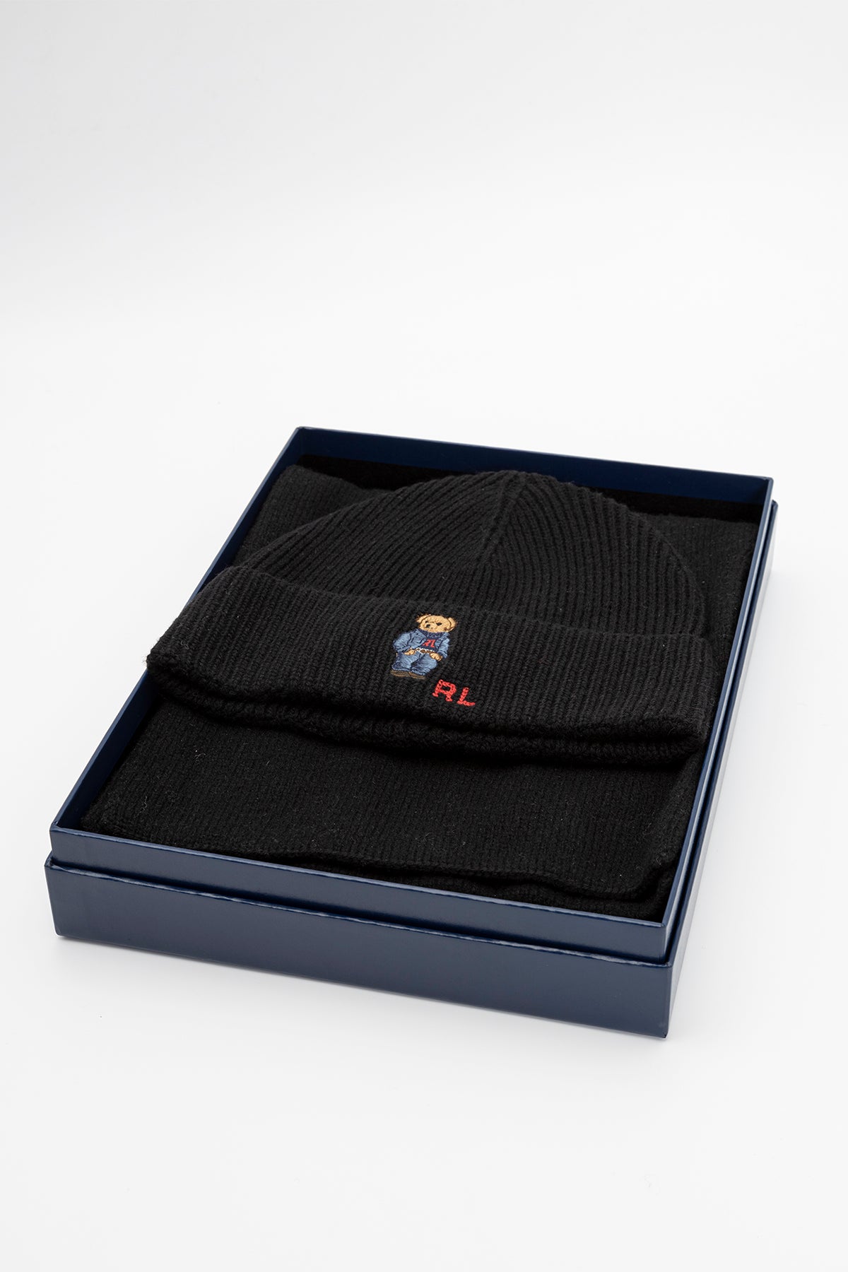 Polo Ralph Lauren Polo Bear Yün Bere Ve Atkı Seti-Libas Trendy Fashion Store