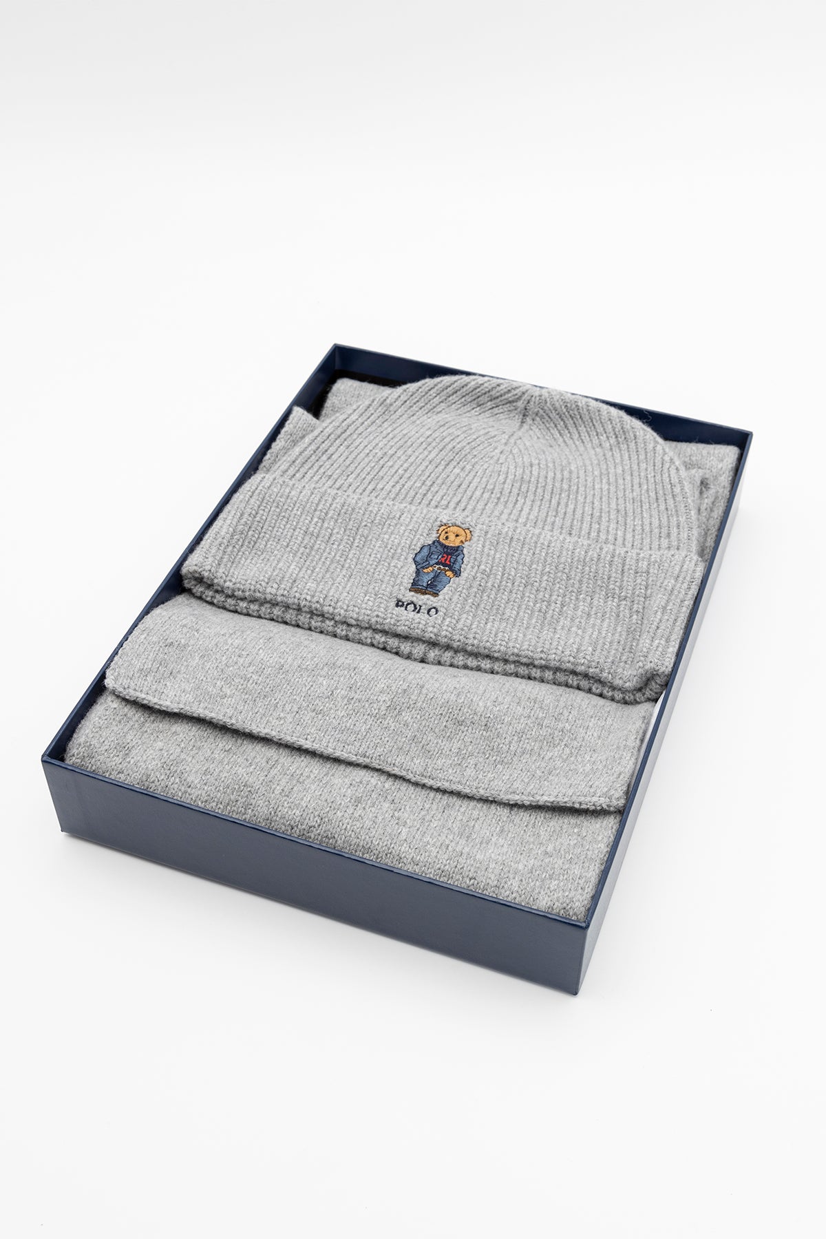 Polo Ralph Lauren Polo Bear Yün Bere Ve Atkı Seti-Libas Trendy Fashion Store