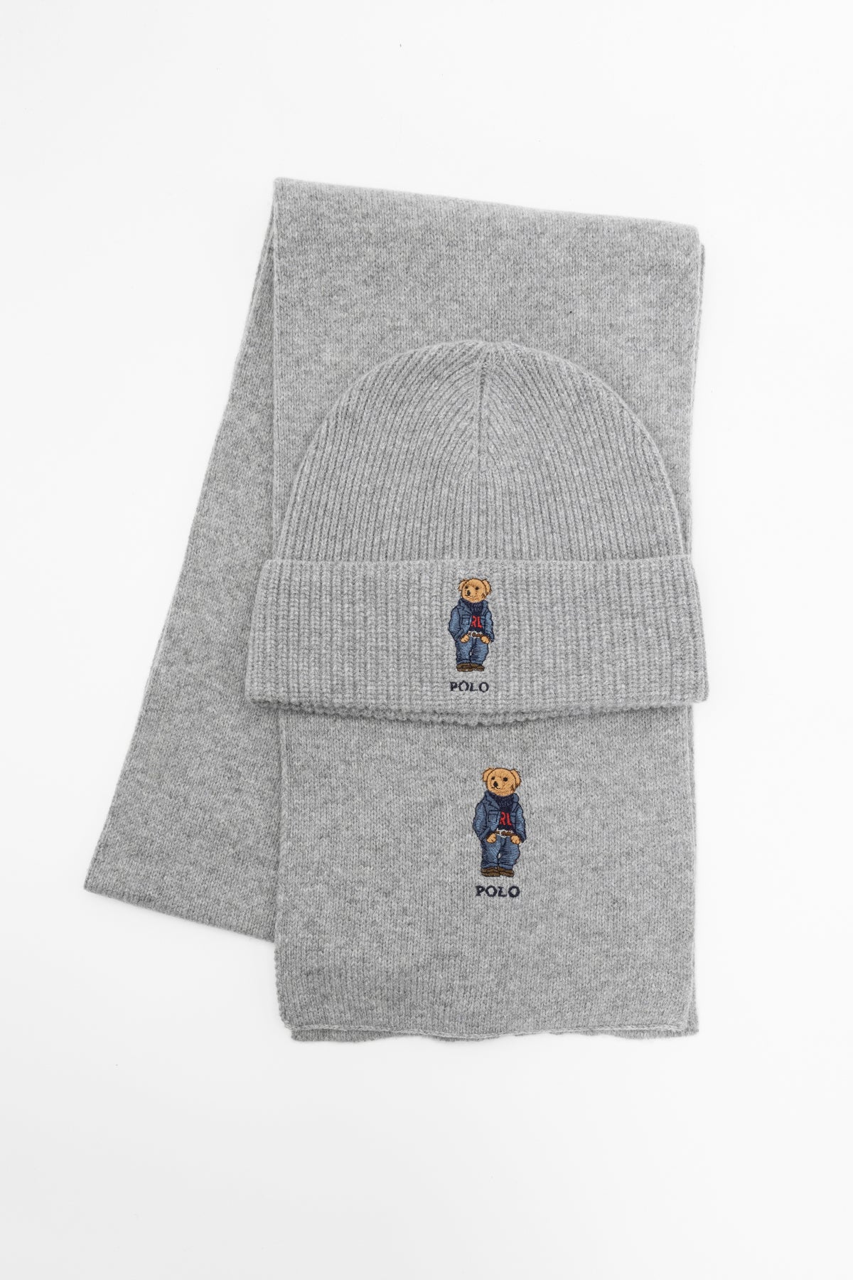 Polo Ralph Lauren Polo Bear Yün Bere Ve Atkı Seti-Libas Trendy Fashion Store