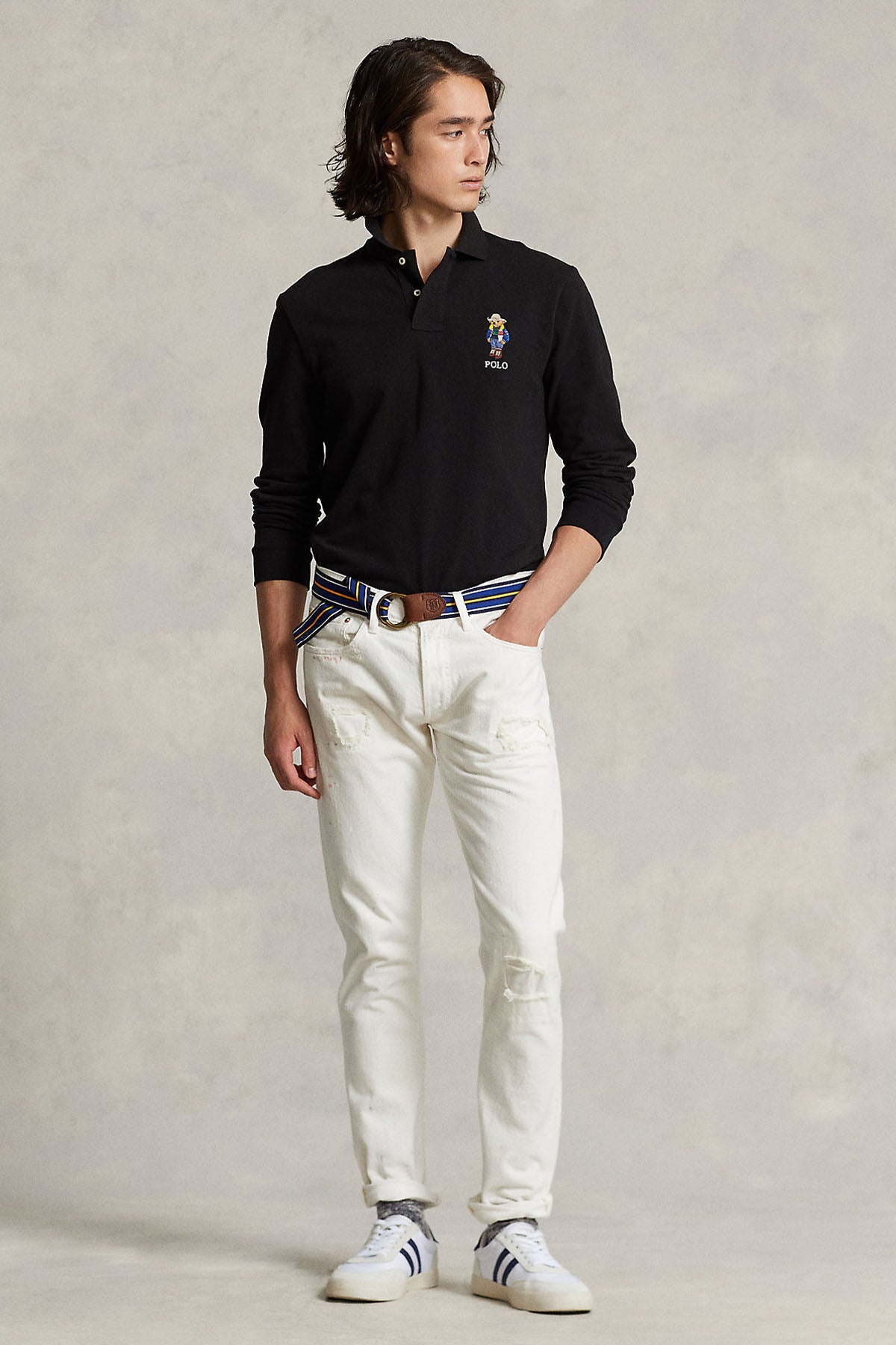 Polo Ralph Lauren Custom Slim Fit Polo Bear Polo Yaka T-Shirt-Libas Trendy Fashion Store