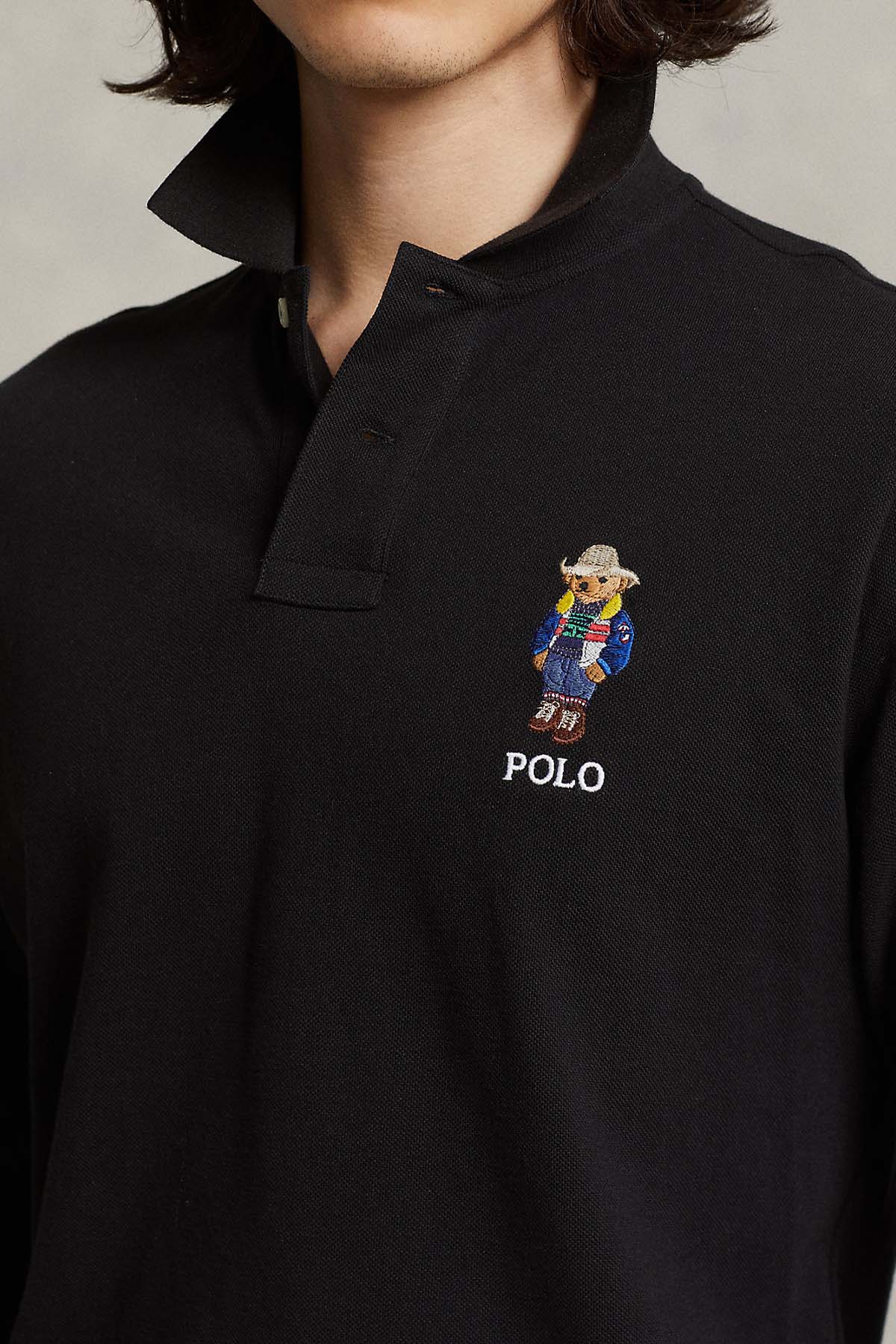 Polo Ralph Lauren Custom Slim Fit Polo Bear Polo Yaka T-Shirt-Libas Trendy Fashion Store