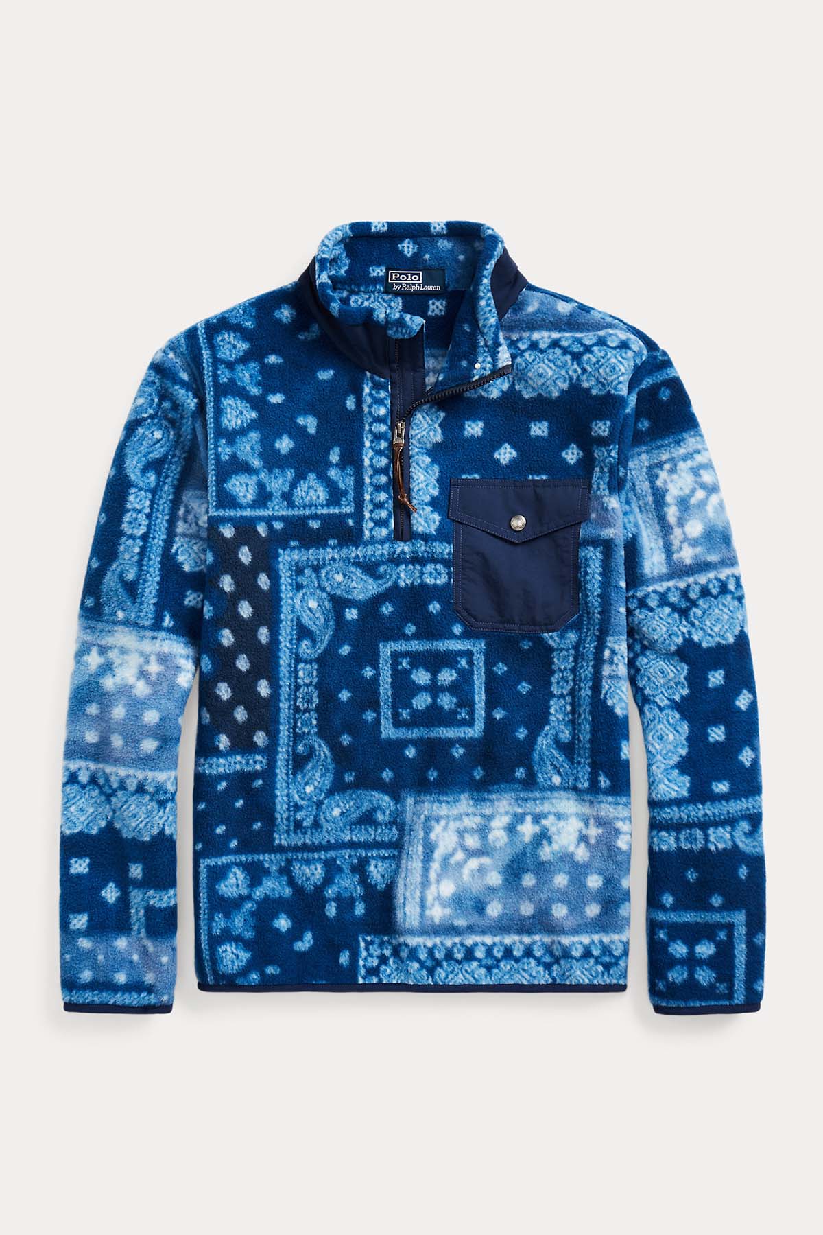 Polo Ralph Lauren Dik Yaka Yarım Fermuarlı Polar Sweatshirt-Libas Trendy Fashion Store