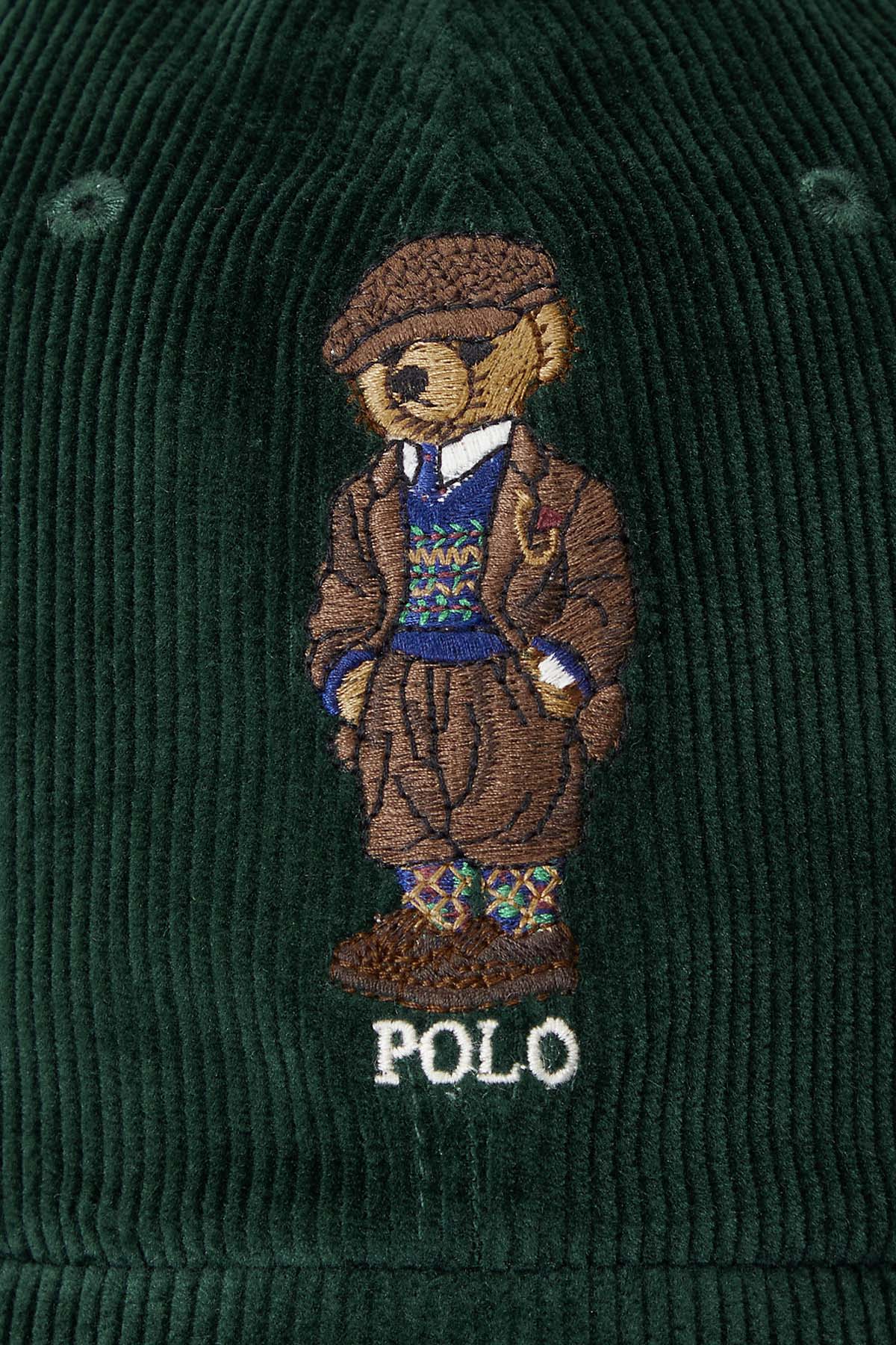Polo Ralph Lauren Polo Bear Fitilli Kadife Şapka-Libas Trendy Fashion Store