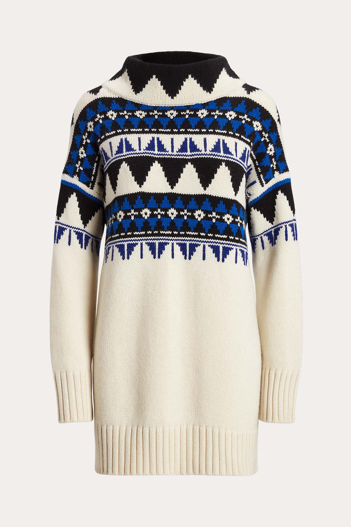 Polo Ralph Lauren Fair Isle Desen Kaşmirli Yün Örgü Triko-Libas Trendy Fashion Store