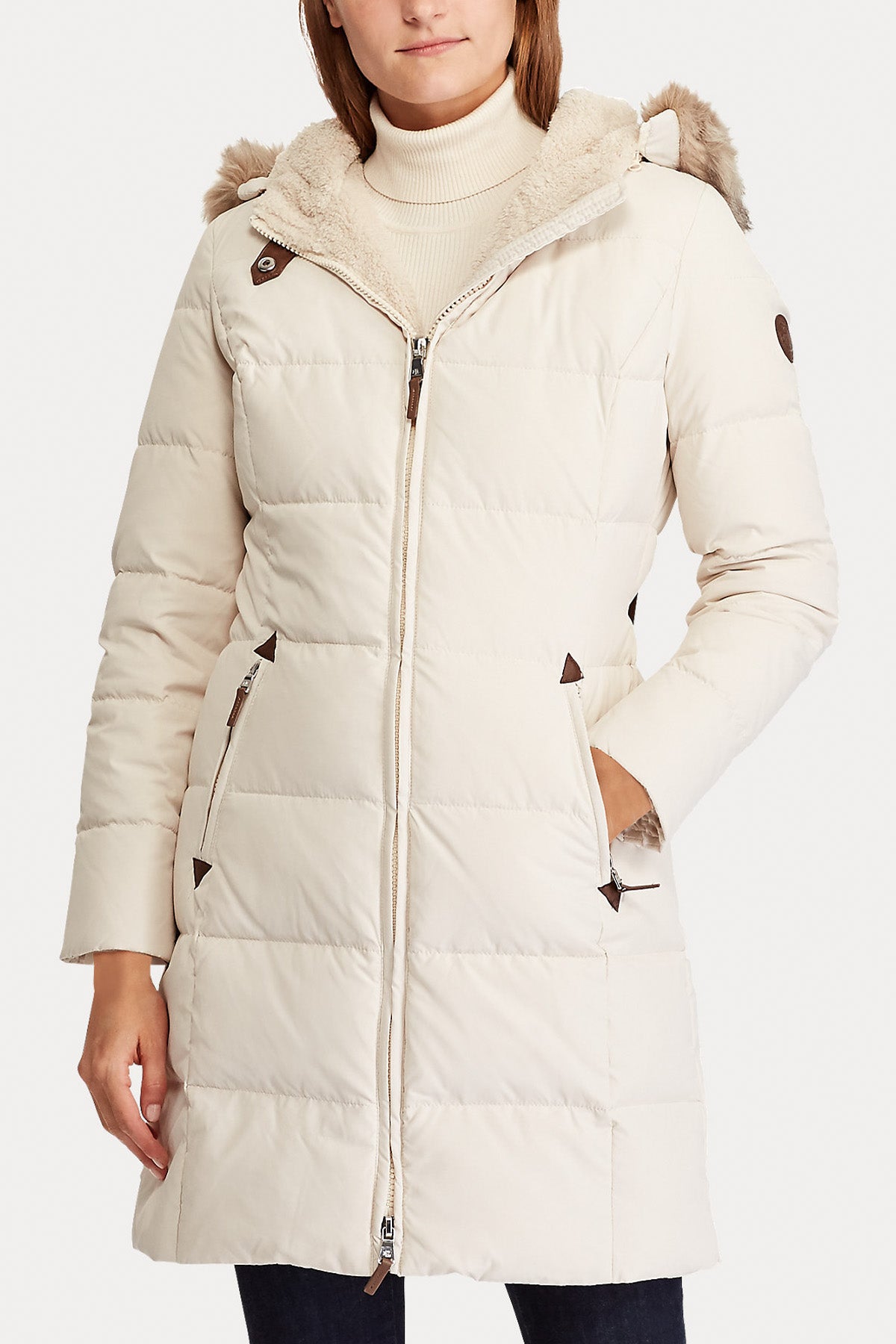 Polo Ralph Lauren Kapüşonlu Puffer Kaban-Libas Trendy Fashion Store