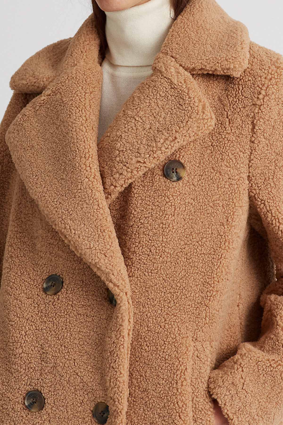 Polo Ralph Lauren Kruvaze Peluş Kaban-Libas Trendy Fashion Store