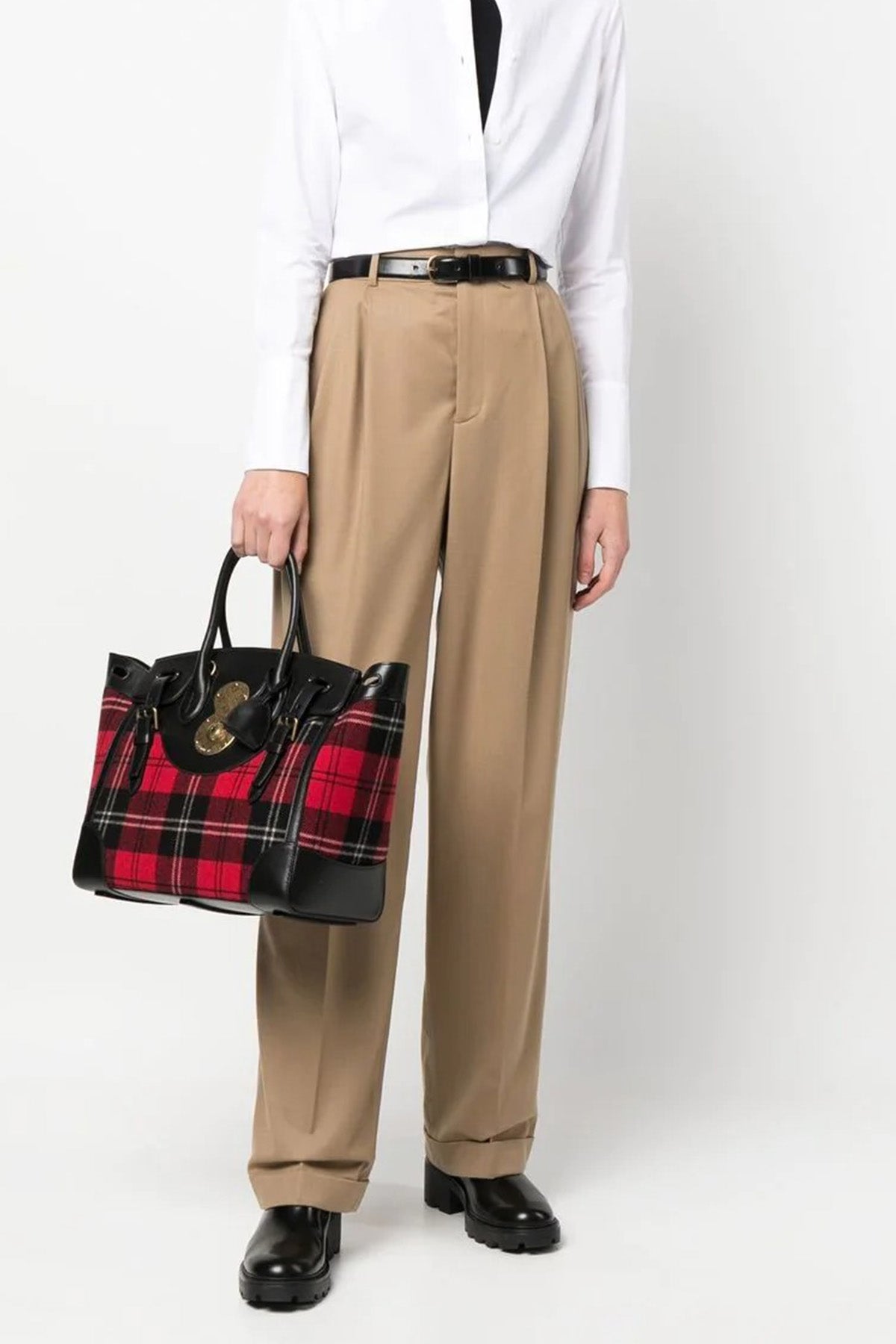 Polo Ralph Lauren Çift Pileli Streç Yün Pantolon-Libas Trendy Fashion Store