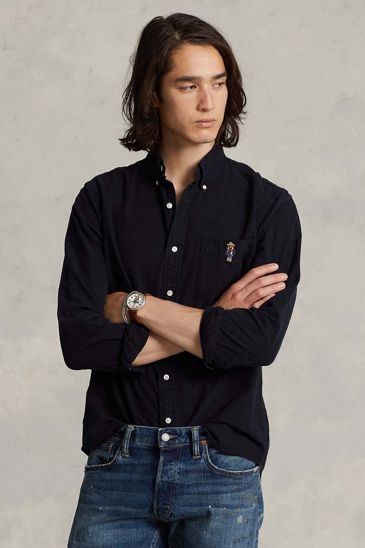 Polo Ralph Lauren Slim Fit Polo Bear Oxford Gömlek-Libas Trendy Fashion Store