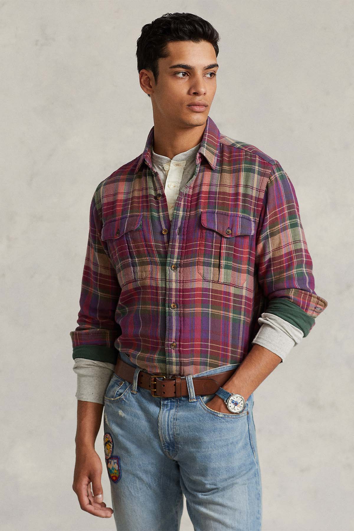 Polo Ralph Lauren Custom Fit Ekose Gömlek-Libas Trendy Fashion Store