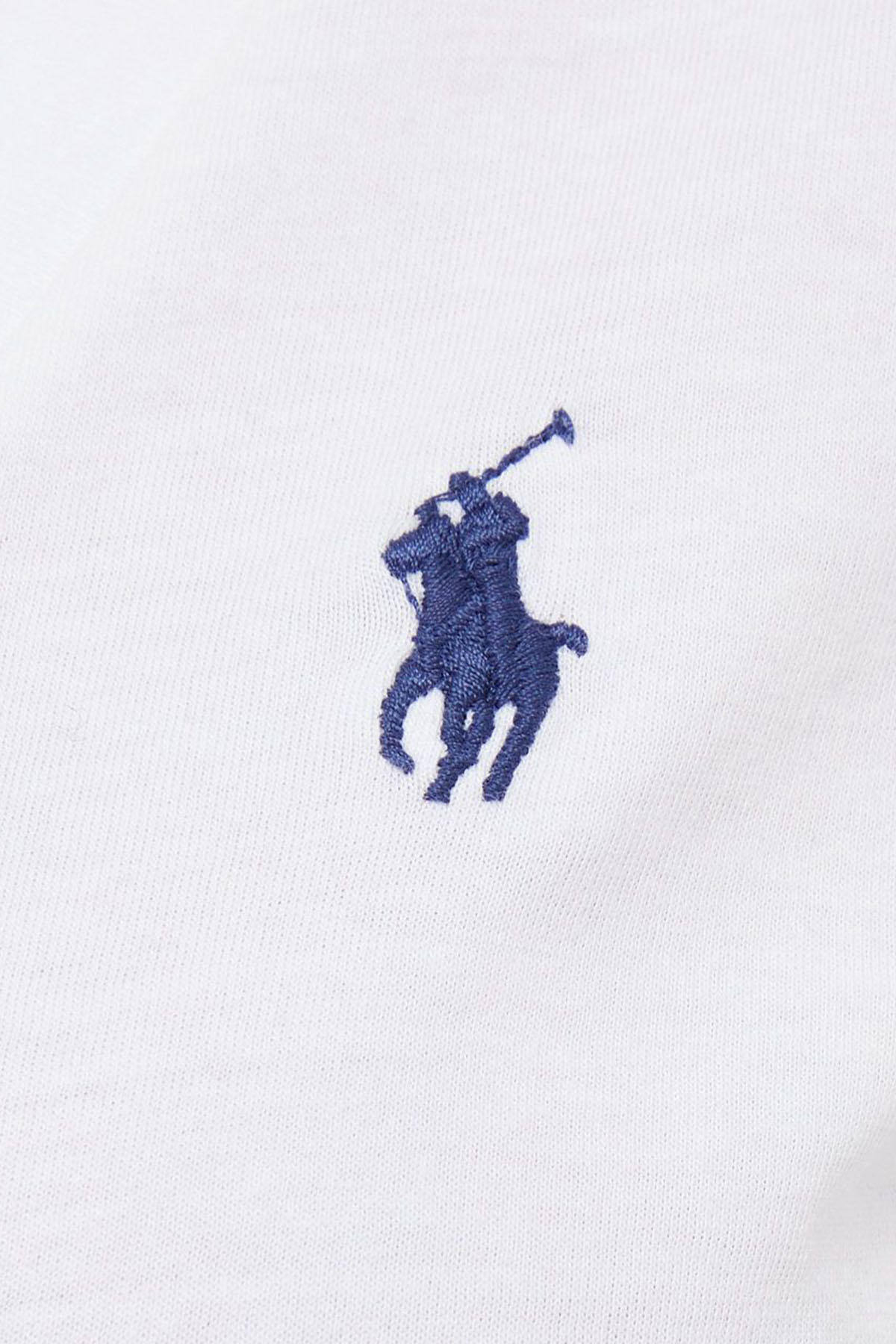 Polo Ralph Lauren Custom Fit V Yaka T-shirt-Libas Trendy Fashion Store