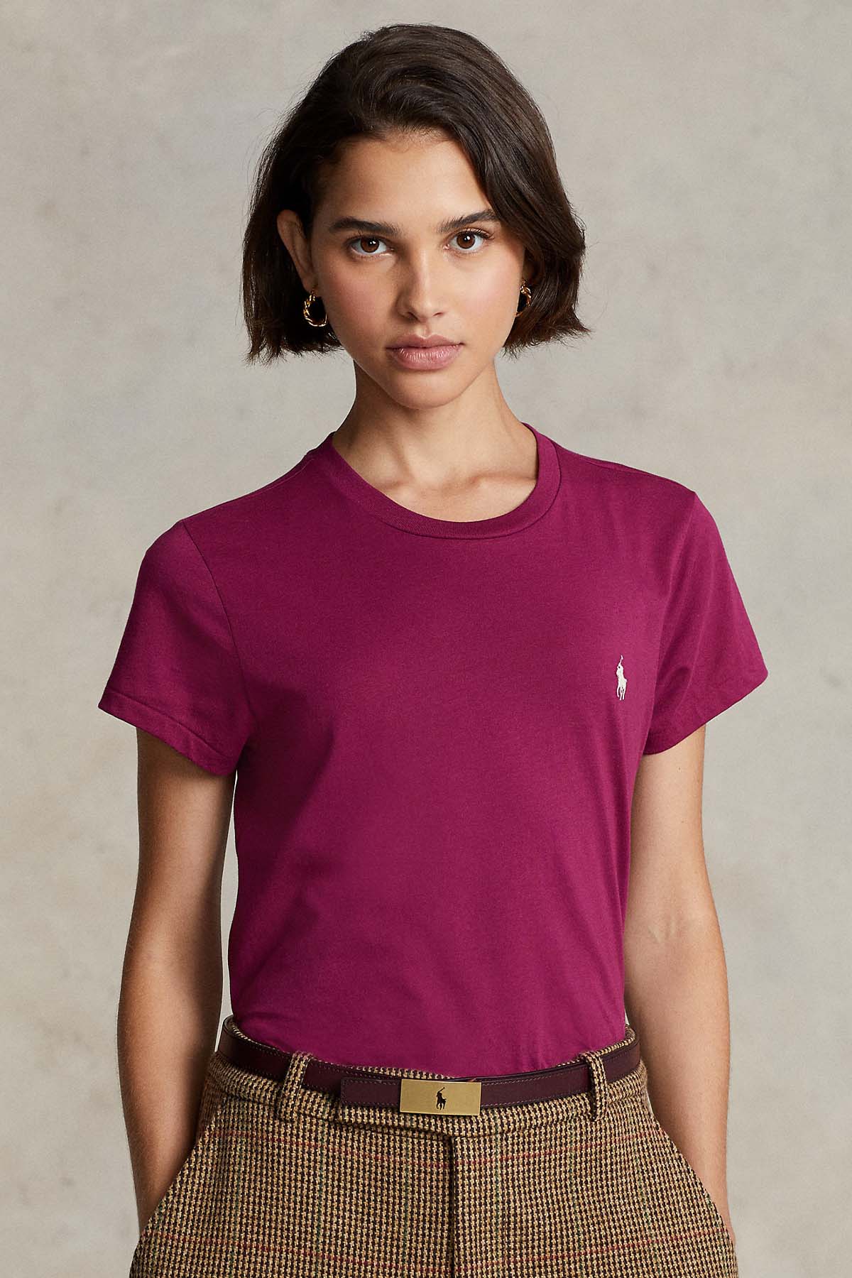 Polo Ralph Lauren Custom Fit Yuvarlak Yaka T-shirt-Libas Trendy Fashion Store