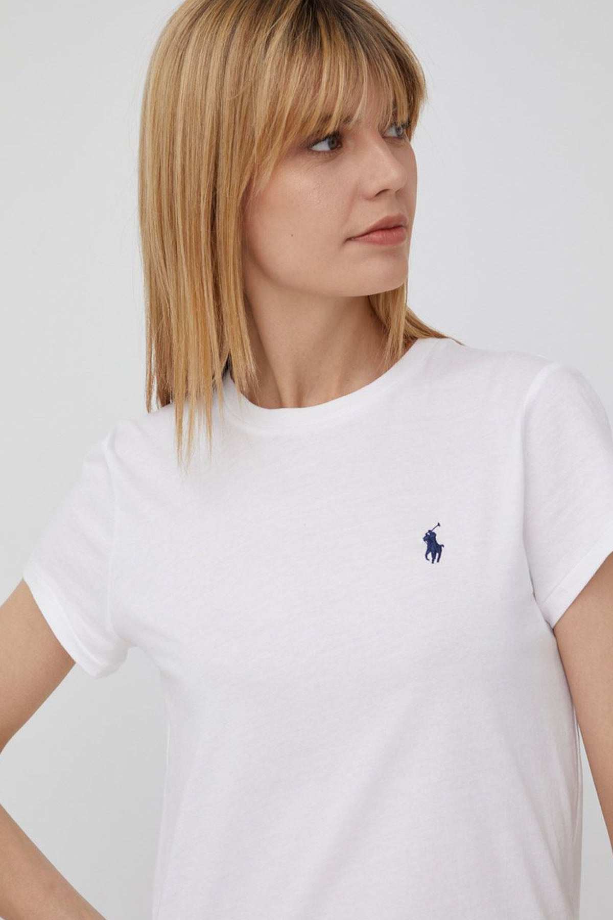 Polo Ralph Lauren Custom Fit Yuvarlak Yaka T-shirt-Libas Trendy Fashion Store