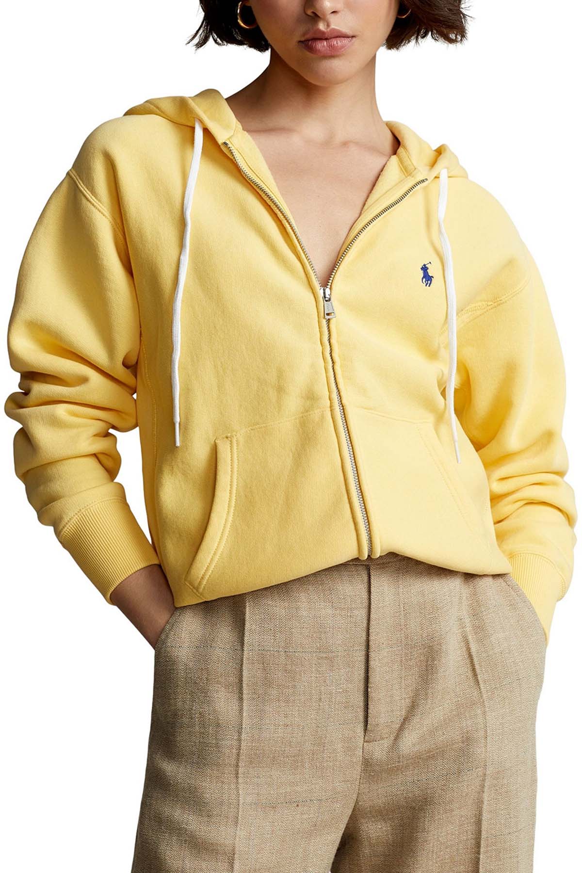 Polo Ralph Lauren Kapüşonlu Fermuarlı Sweatshirt Ceket-Libas Trendy Fashion Store