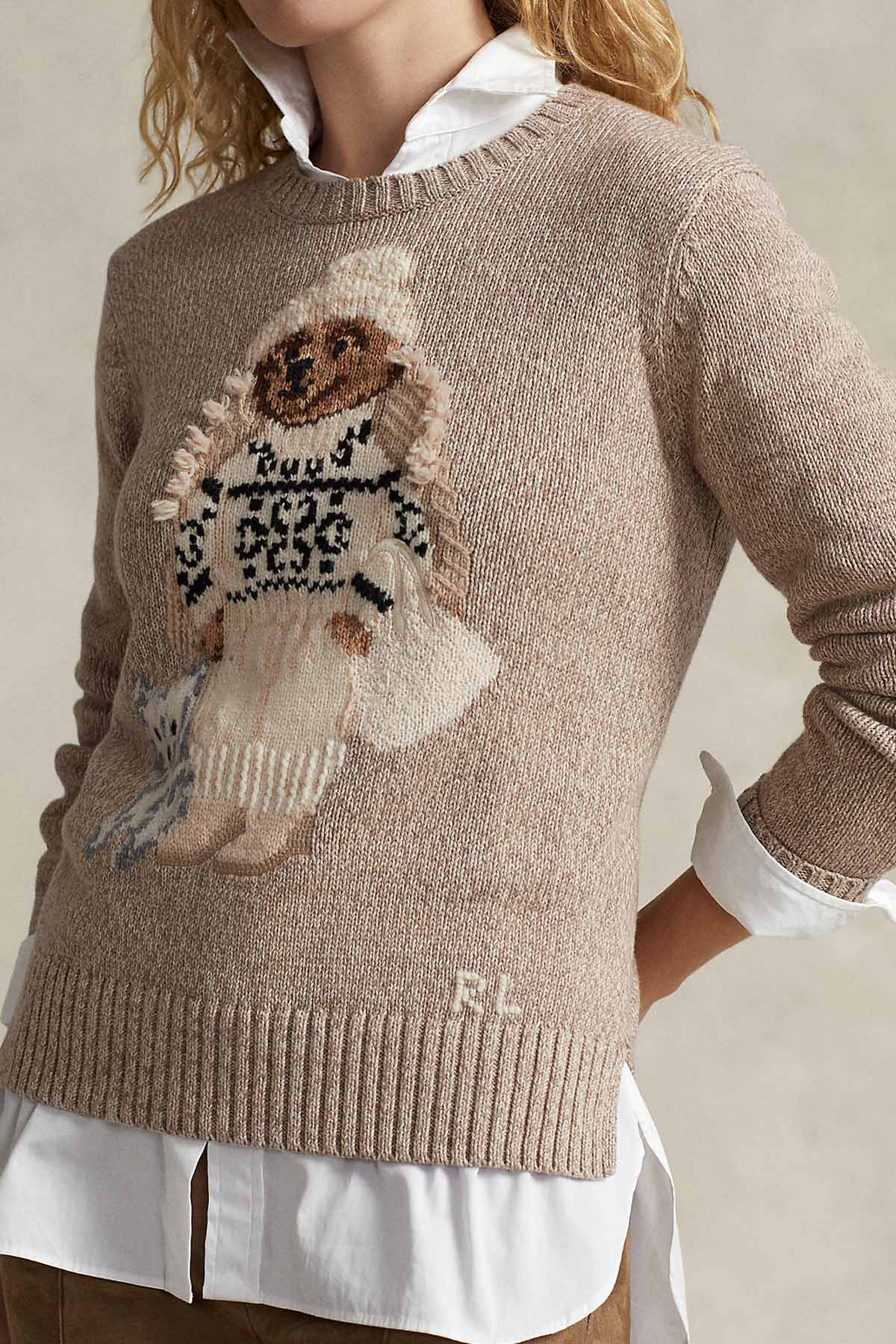 Polo Ralph Lauren Polo Bear Örgü Triko-Libas Trendy Fashion Store