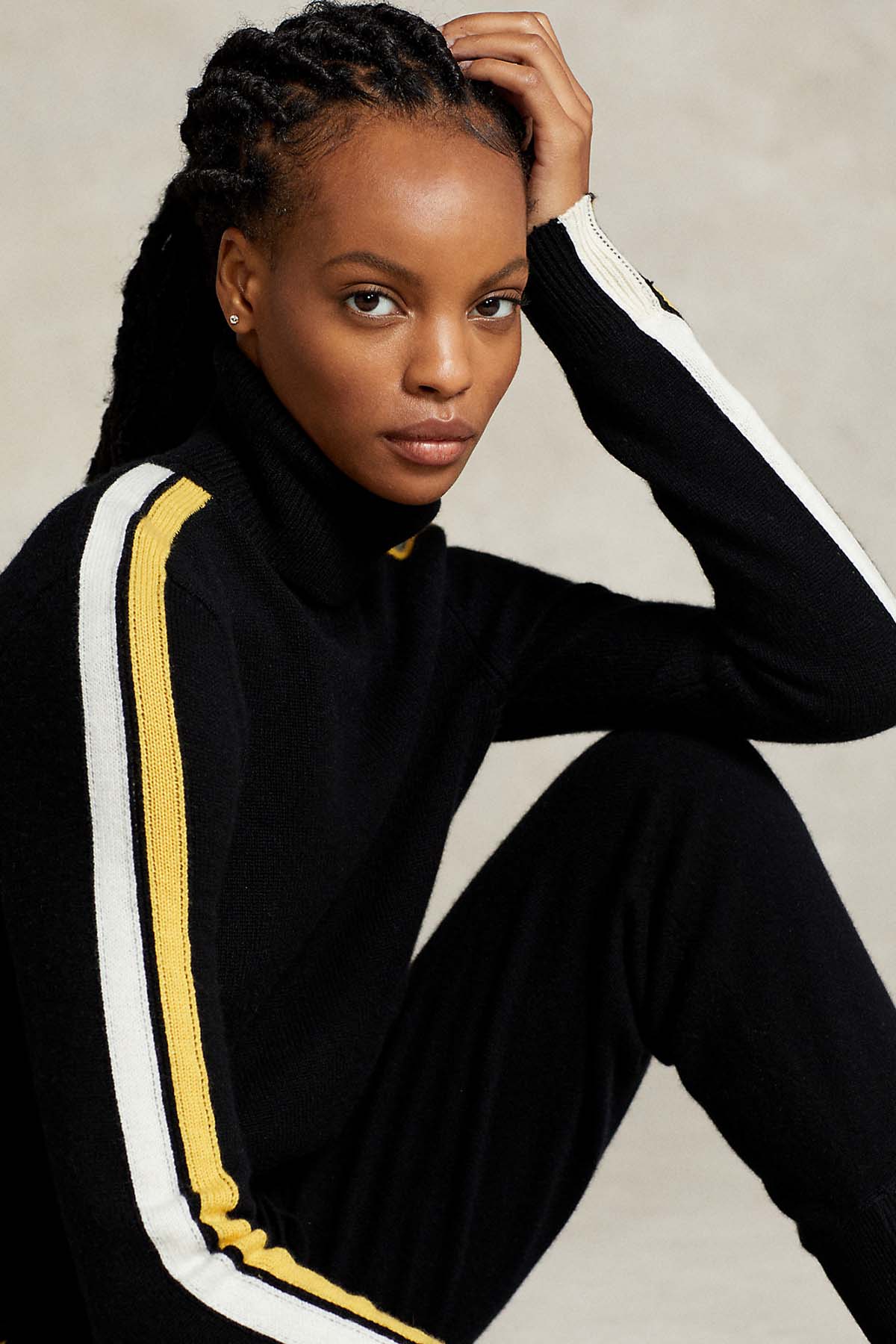 Polo Ralph Lauren Balıkçı Yaka Kaşmirli Yün Triko-Libas Trendy Fashion Store