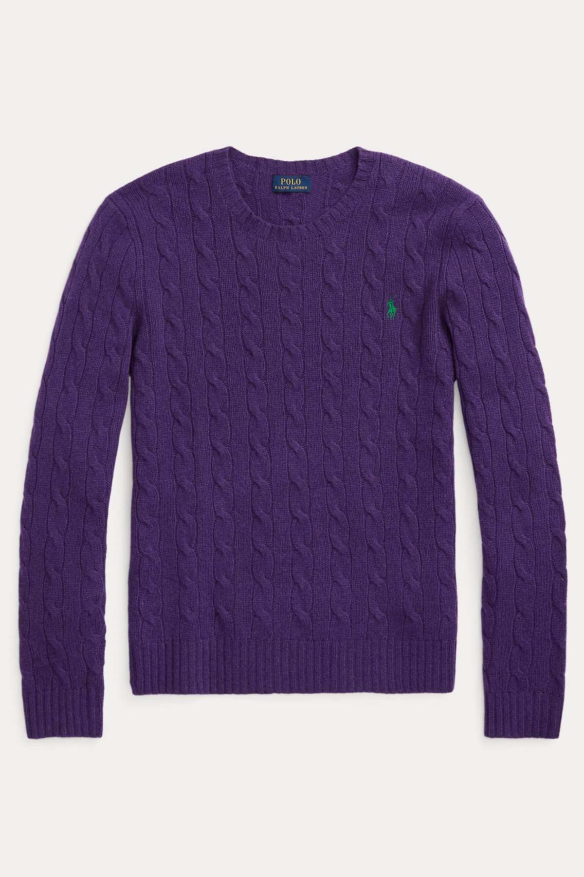 Polo Ralph Lauren Saç Örgü Kaşmirli Yün Triko-Libas Trendy Fashion Store