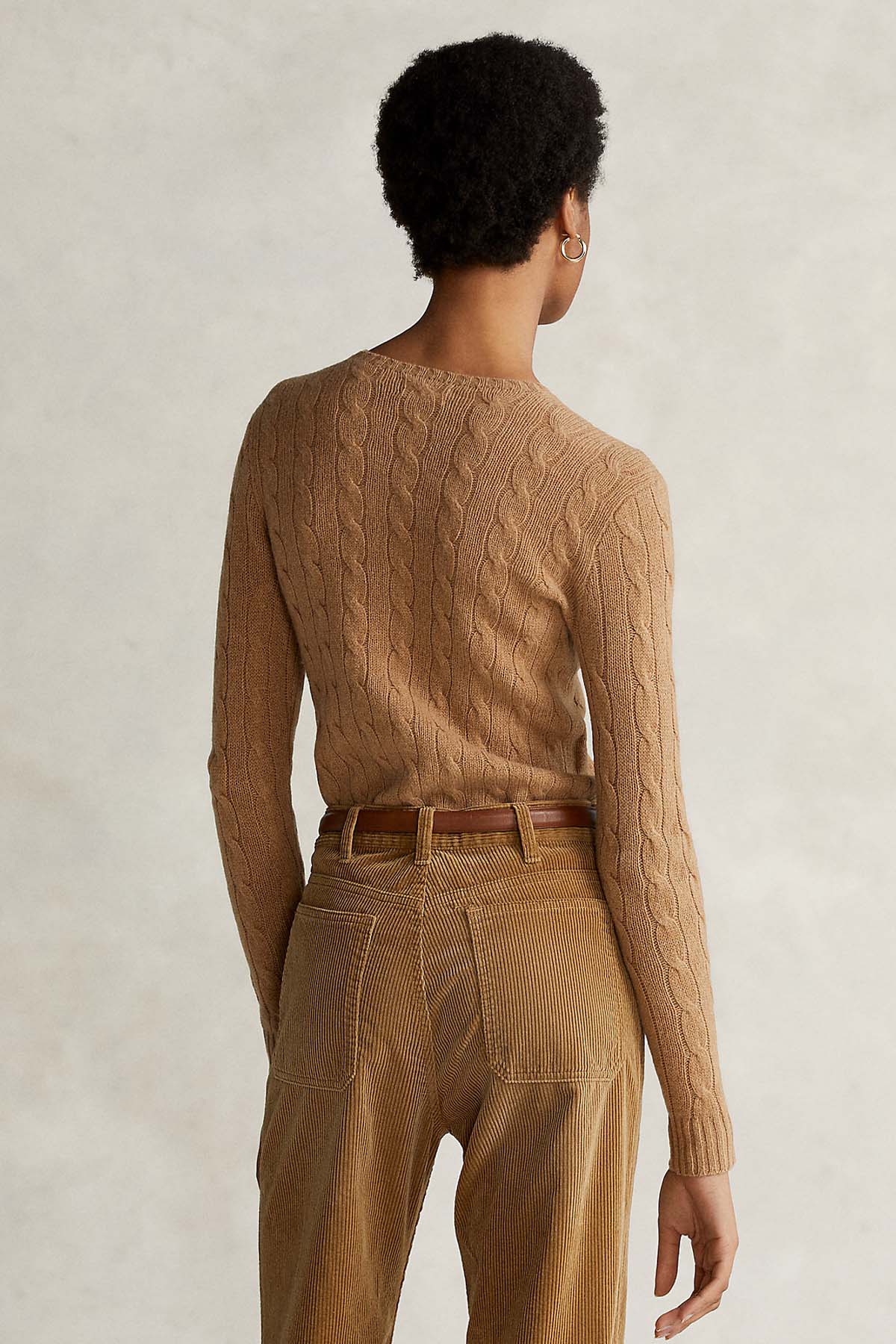 Polo Ralph Lauren Saç Örgü Kaşmirli Yün Triko-Libas Trendy Fashion Store