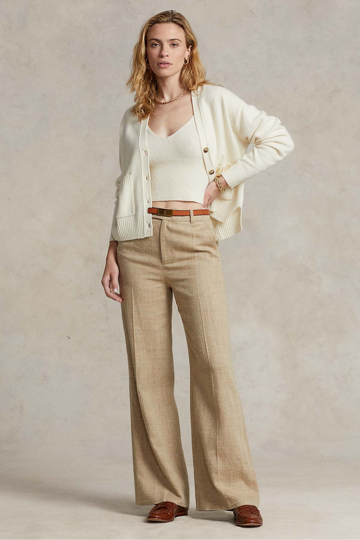 Polo Ralph Lauren Kaşmirli Yün Triko Ceket-Libas Trendy Fashion Store