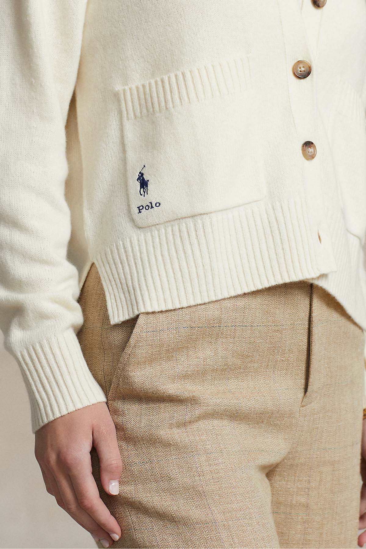 Polo Ralph Lauren Kaşmirli Yün Triko Ceket-Libas Trendy Fashion Store