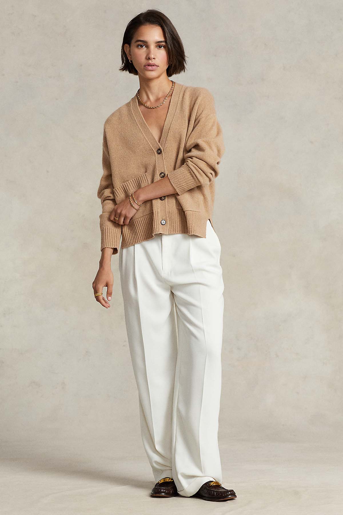 Polo Ralph Lauren Kaşmirli Yün Triko Ceket-Libas Trendy Fashion Store