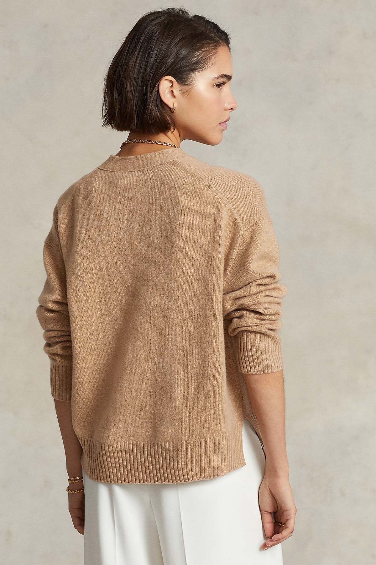 Polo Ralph Lauren Kaşmirli Yün Triko Ceket-Libas Trendy Fashion Store