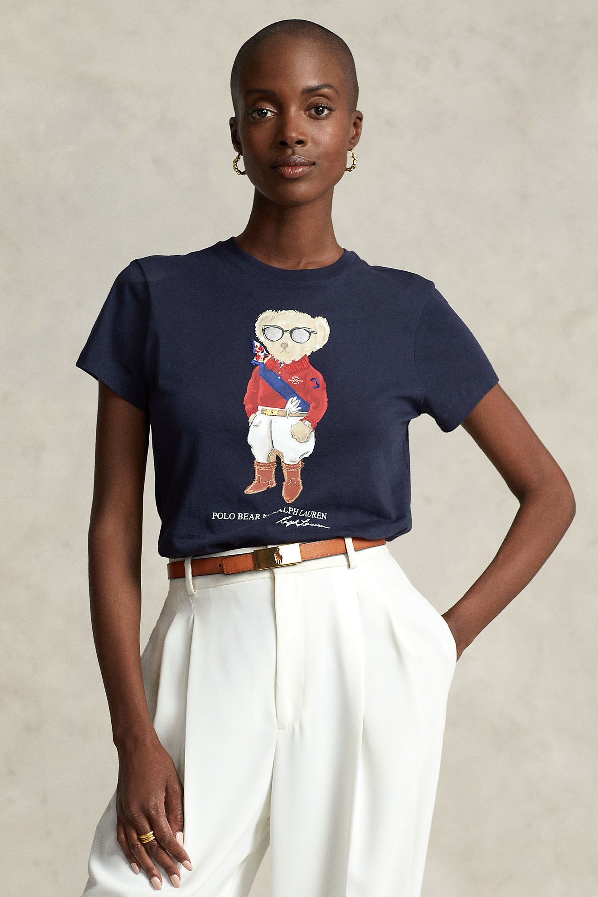 Polo Ralph Lauren Yuvarlak Yaka Polo Bear T-shirt-Libas Trendy Fashion Store
