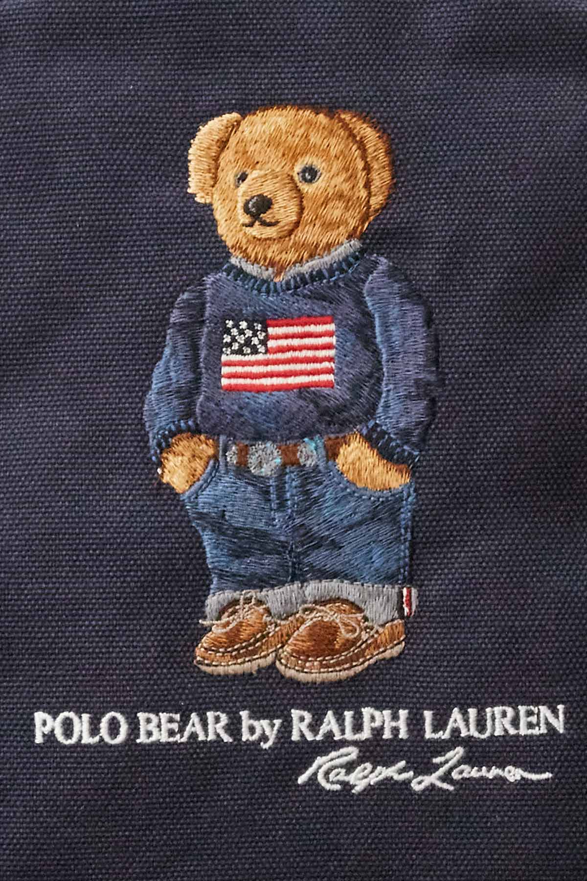 Polo Ralph Lauren Polo Bear Unisex Kanvas Sırt Çantası-Libas Trendy Fashion Store