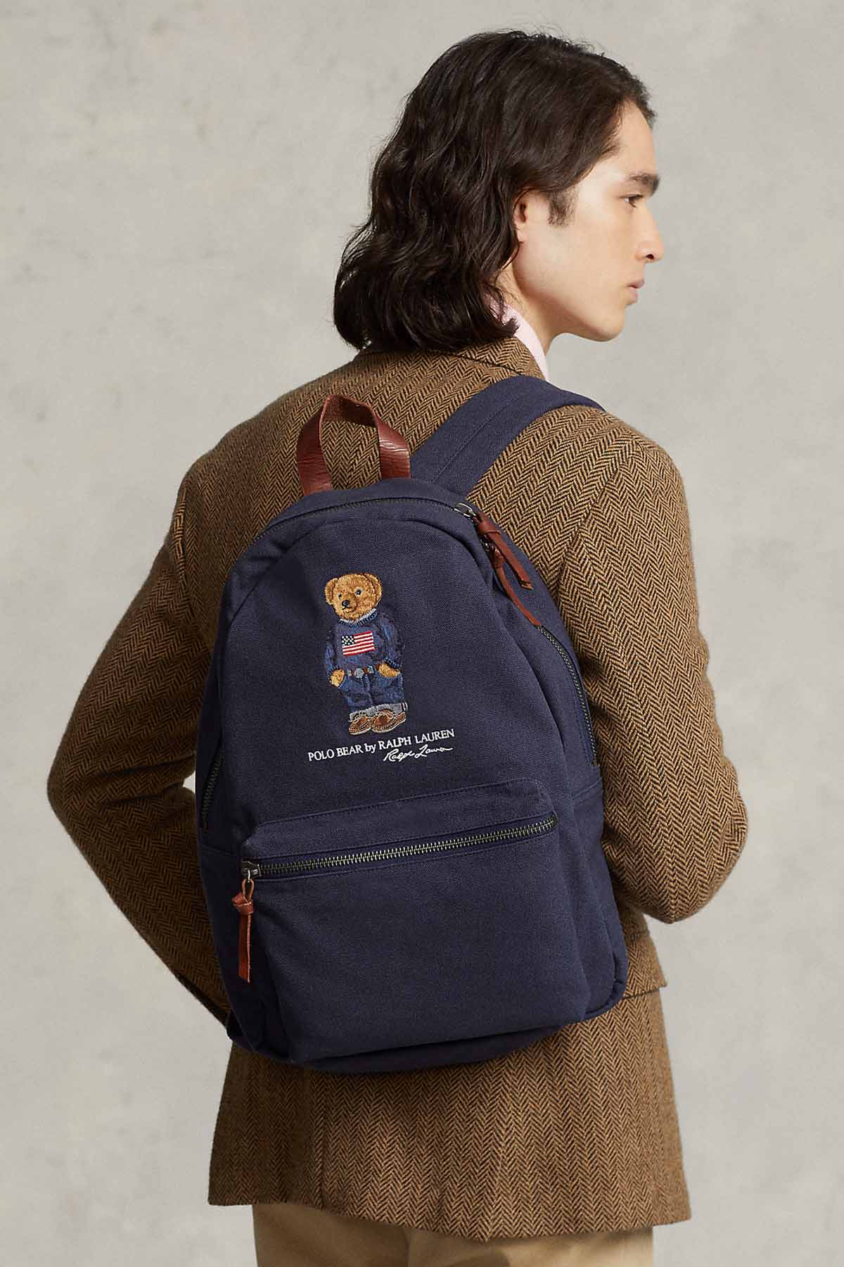 Polo Ralph Lauren Polo Bear Unisex Kanvas Sırt Çantası-Libas Trendy Fashion Store