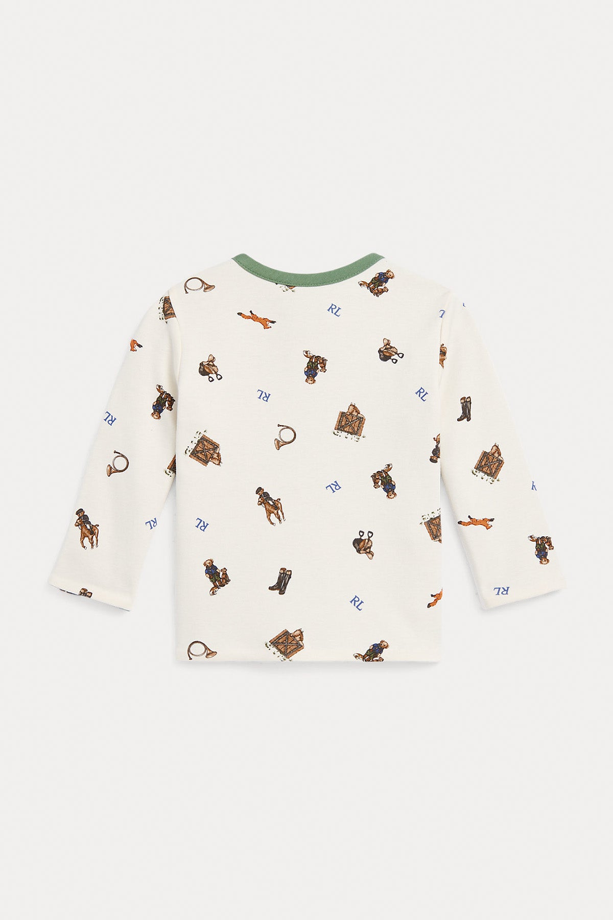 Polo Ralph Lauren Kids 12-18 Aylık Erkek Bebek Çift Taraflı Polo Bear Ceket-Libas Trendy Fashion Store