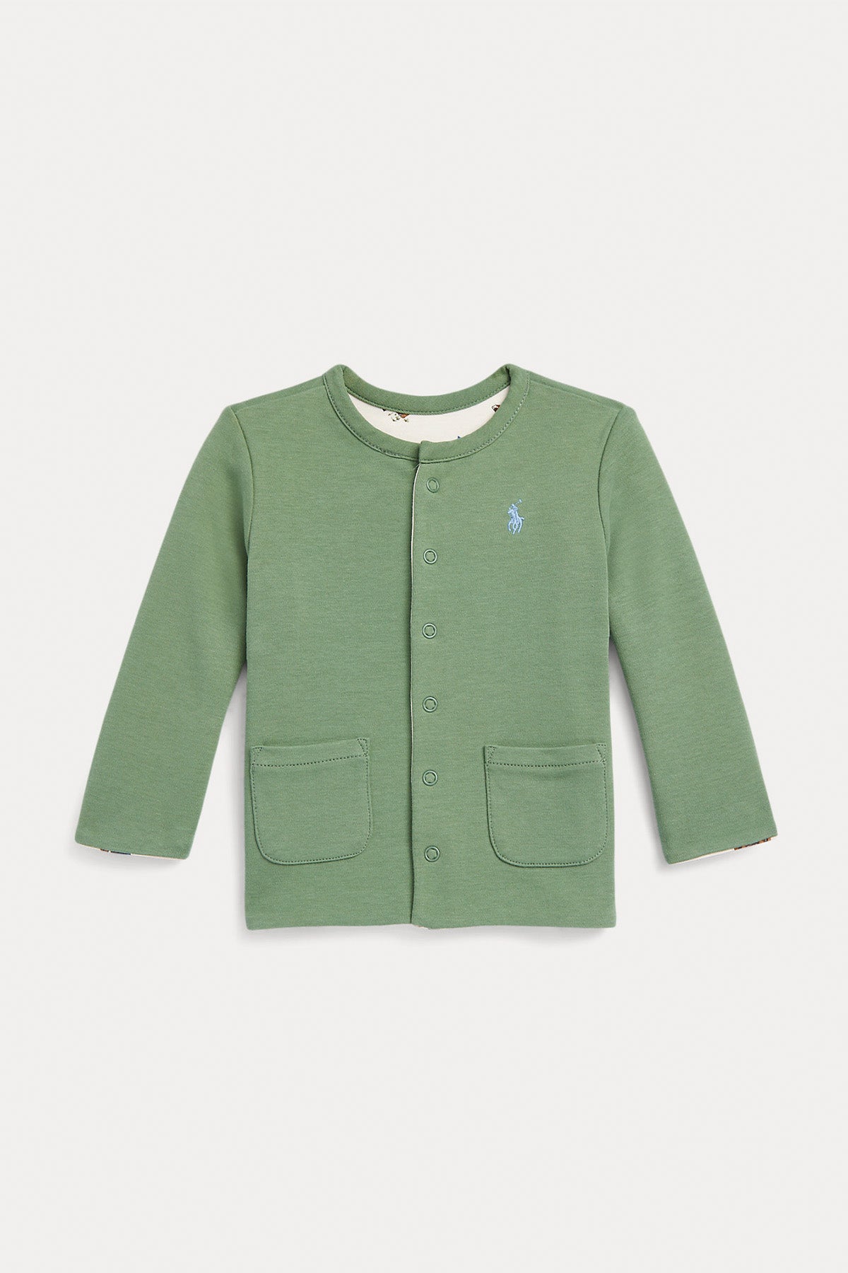 Polo Ralph Lauren Kids 12-18 Aylık Erkek Bebek Çift Taraflı Polo Bear Ceket-Libas Trendy Fashion Store