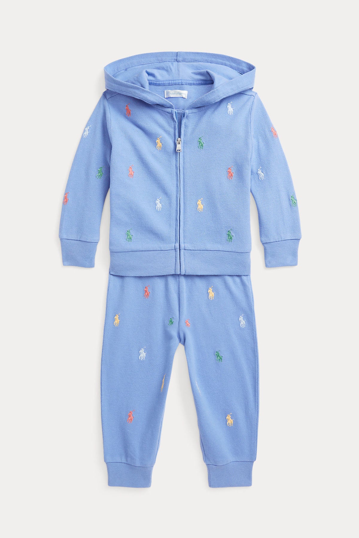 Polo Ralph Lauren Kids 9-12 Aylık Erkek Bebek Pony Logolu Eşofman Takımı-Libas Trendy Fashion Store