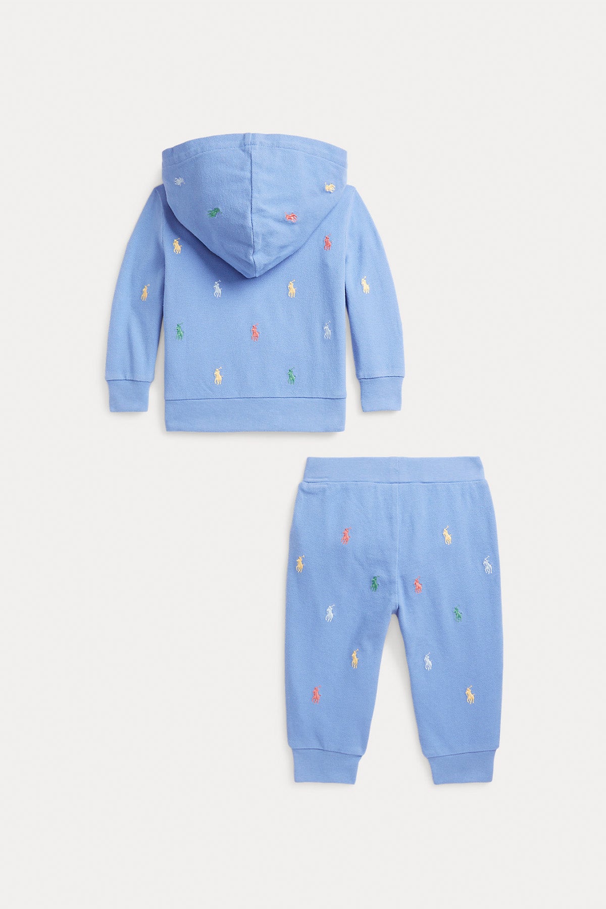 Polo Ralph Lauren Kids 9-12 Aylık Erkek Bebek Pony Logolu Eşofman Takımı-Libas Trendy Fashion Store
