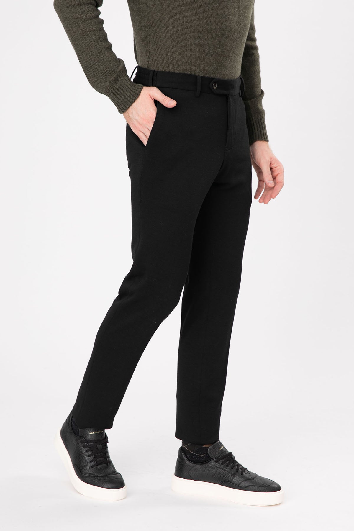 Pantaloni Torino Slim Fit Yandan Cepli Streç Pantolon-Libas Trendy Fashion Store