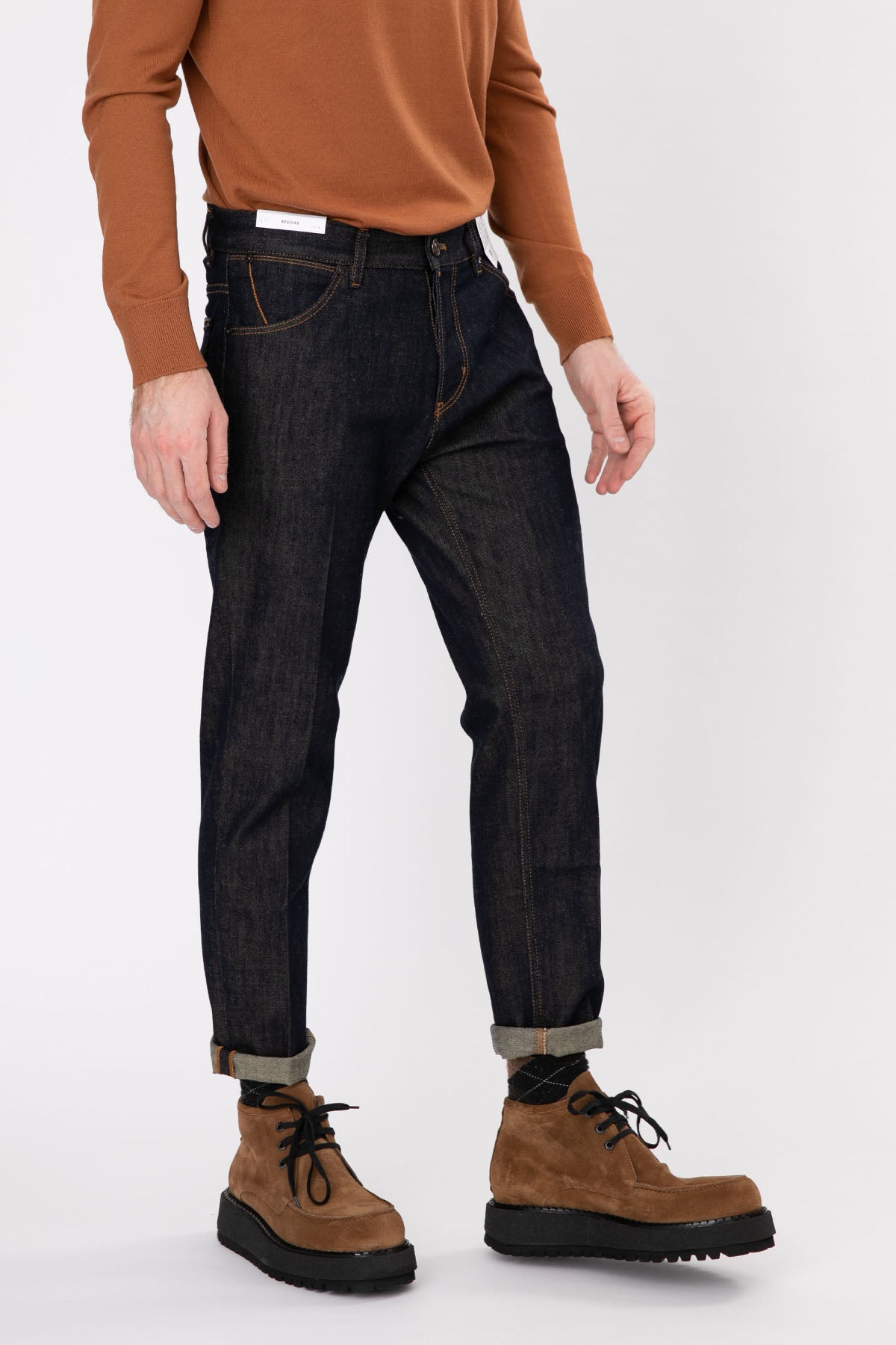 Pantaloni Torino Reggae Fit Duble Paça Jeans-Libas Trendy Fashion Store