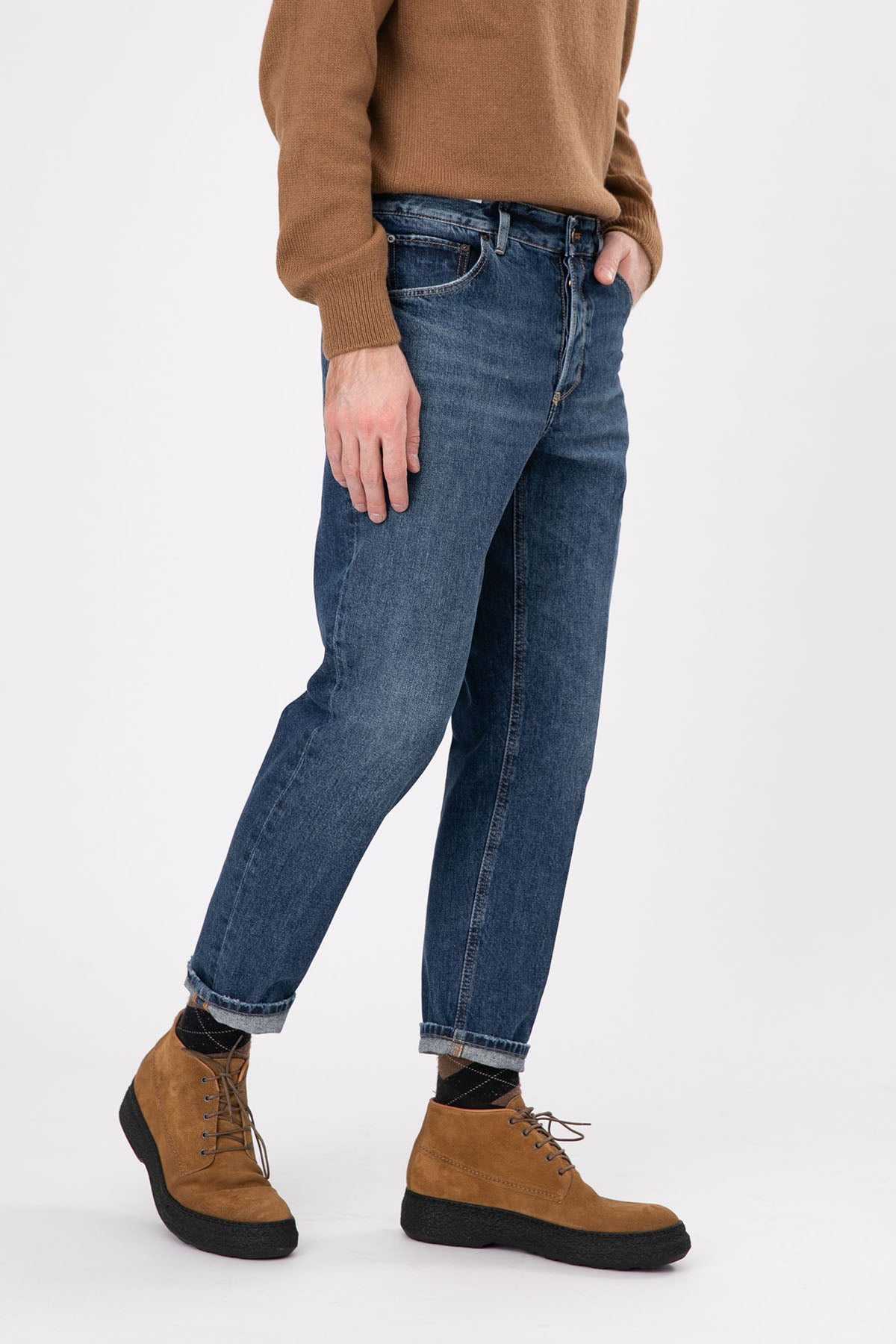 Pantaloni Torino Rebel Slim Fit Jeans-Libas Trendy Fashion Store