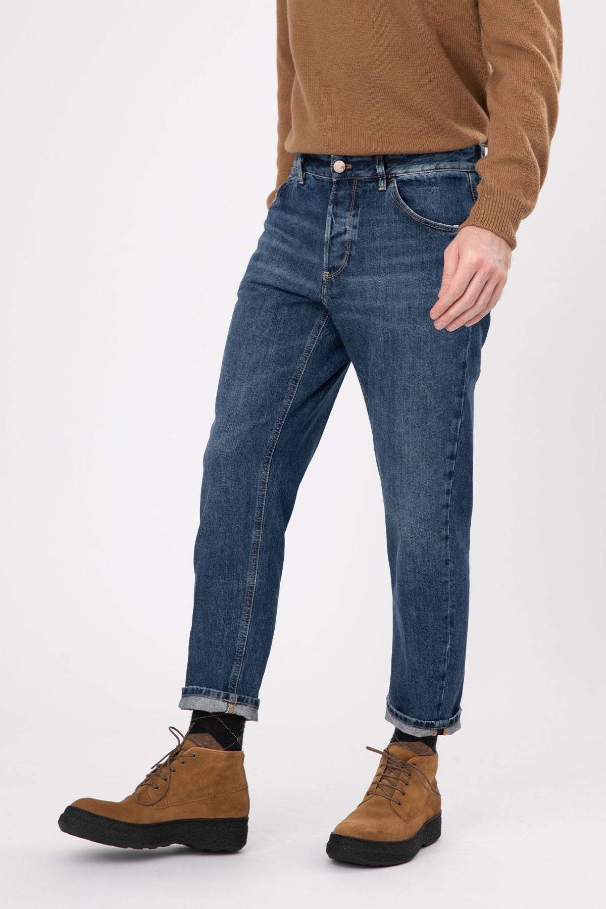 Pantaloni Torino Rebel Slim Fit Jeans-Libas Trendy Fashion Store