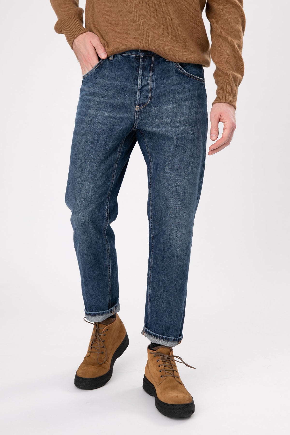 Pantaloni Torino Rebel Slim Fit Jeans-Libas Trendy Fashion Store