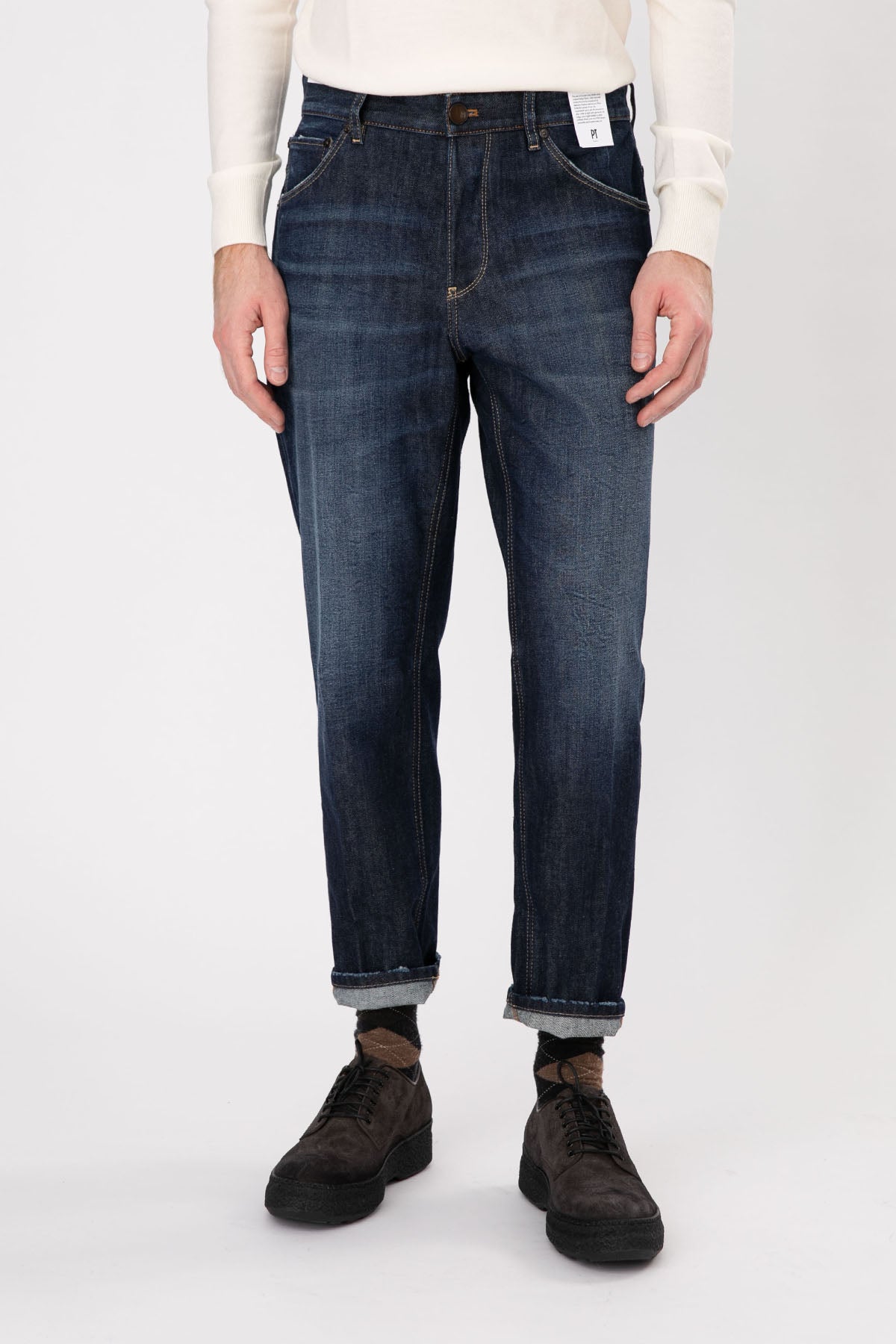 Pantaloni Torino Rebel Slim Fit Jeans-Libas Trendy Fashion Store