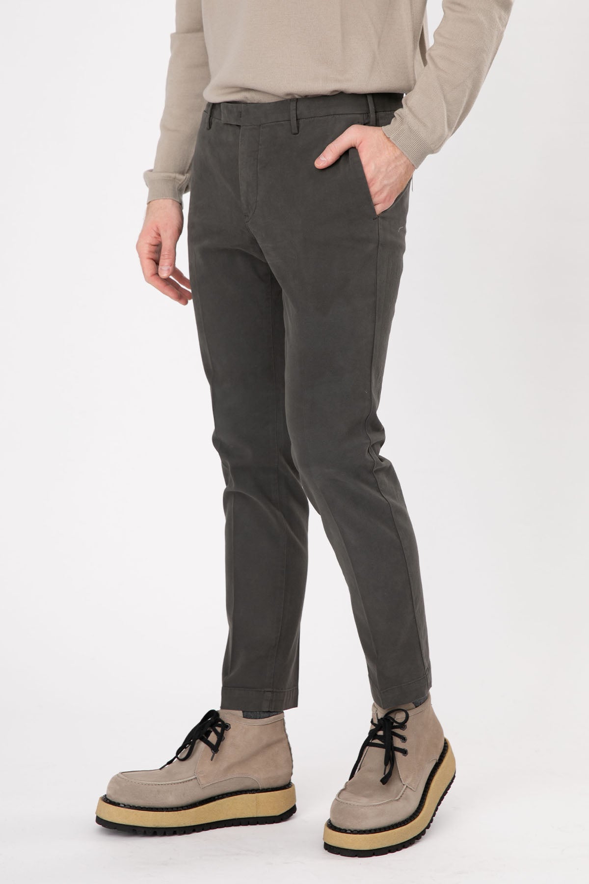 Pantaloni Torino Skinny Fit Yandan Cepli Pantolon-Libas Trendy Fashion Store