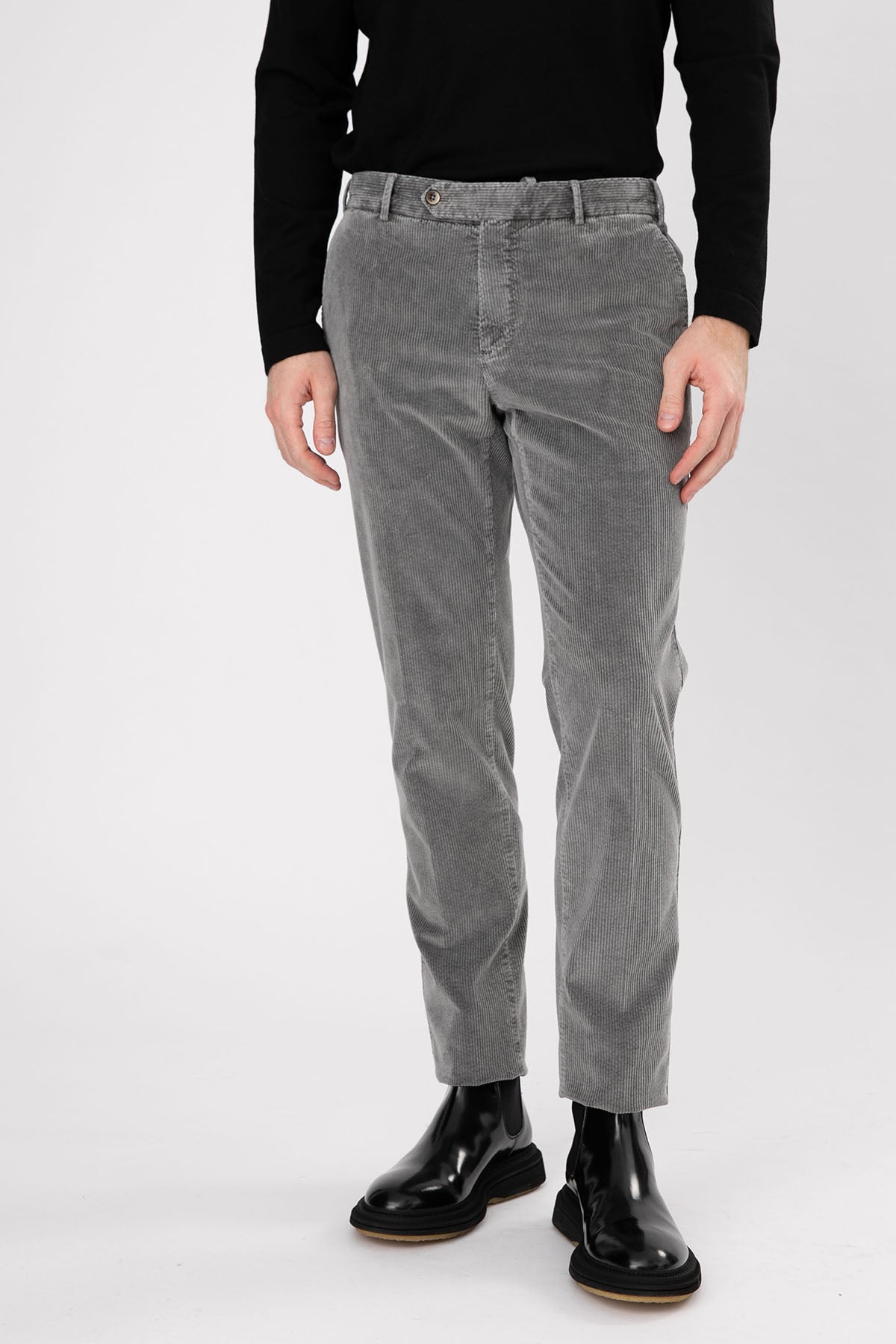 Pantaloni Torino Slim Fit Fitilli Kadife Pantolon-Libas Trendy Fashion Store