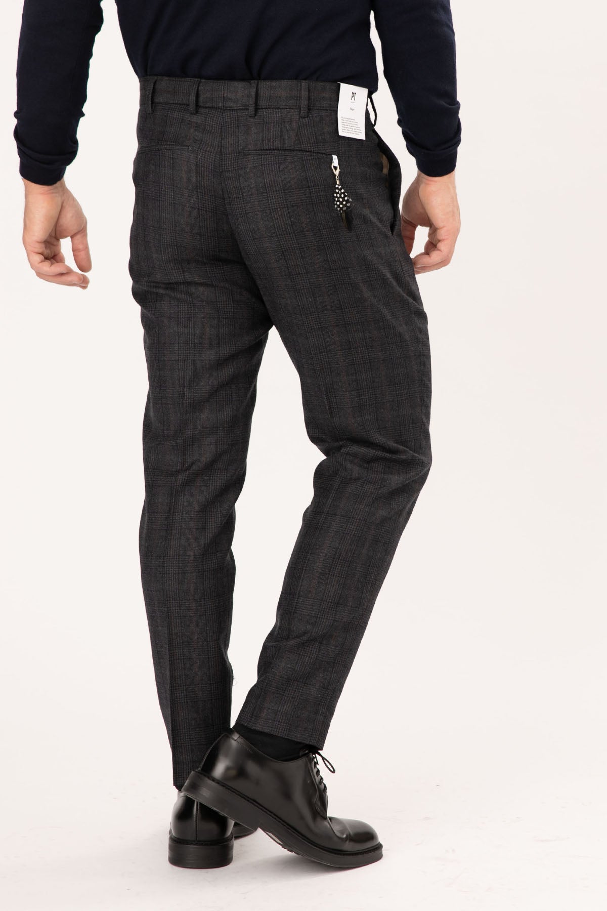 Pantaloni Torino Ekoseli Super Slim Fit Pantolon-Libas Trendy Fashion Store