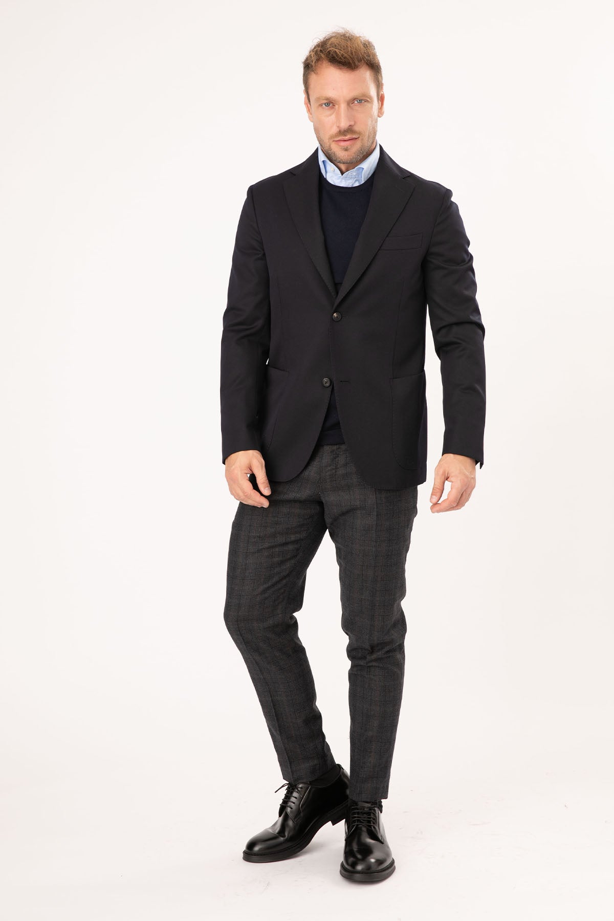 Pantaloni Torino Ekoseli Super Slim Fit Pantolon-Libas Trendy Fashion Store