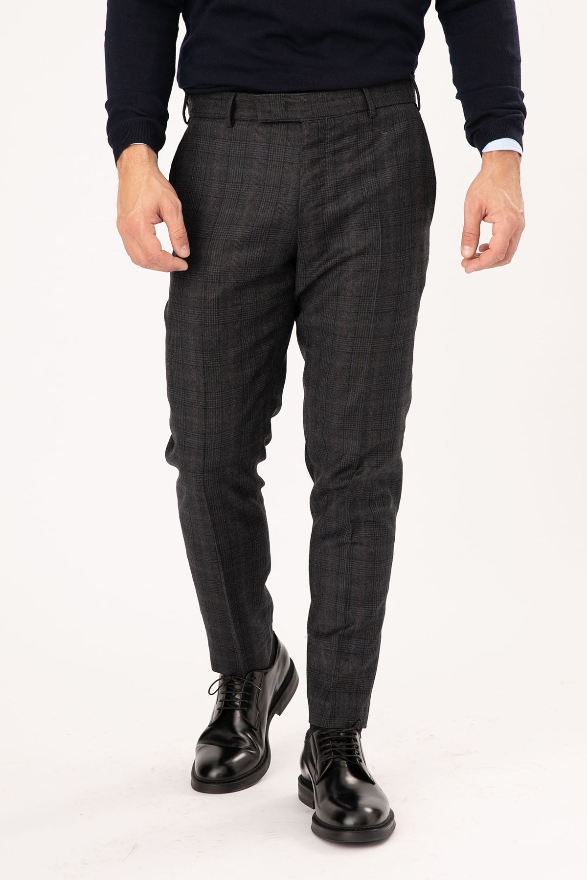 Pantaloni Torino Ekoseli Super Slim Fit Pantolon-Libas Trendy Fashion Store