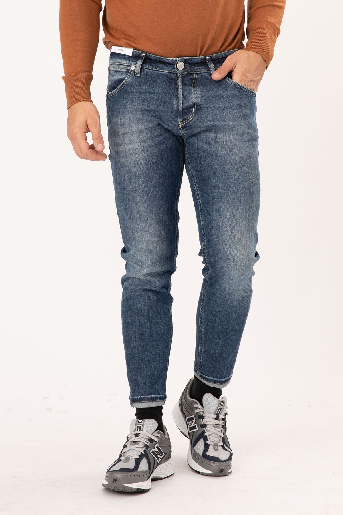 Pantaloni Torino Reggae Slim Fit Jeans-Libas Trendy Fashion Store