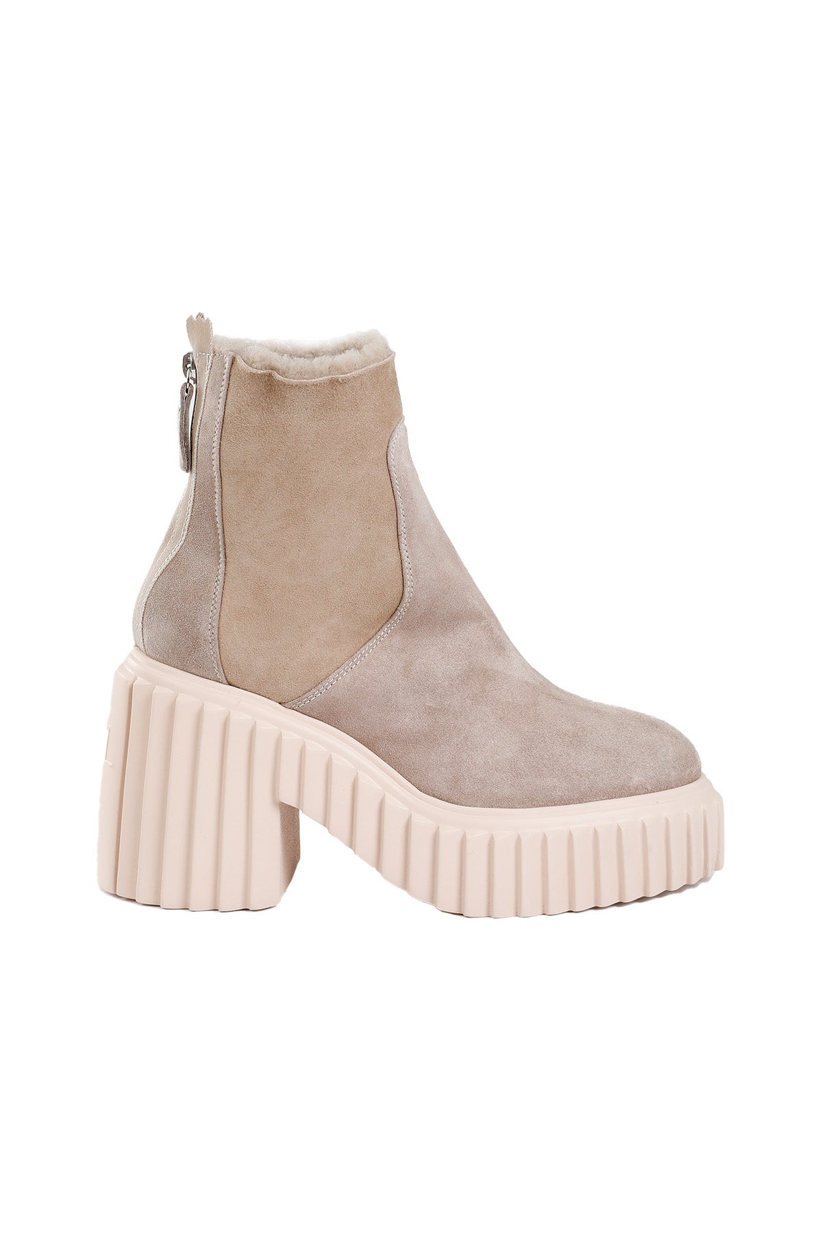 Agl Tiggy Warm İçi Kürklü Süet Bot-Libas Trendy Fashion Store