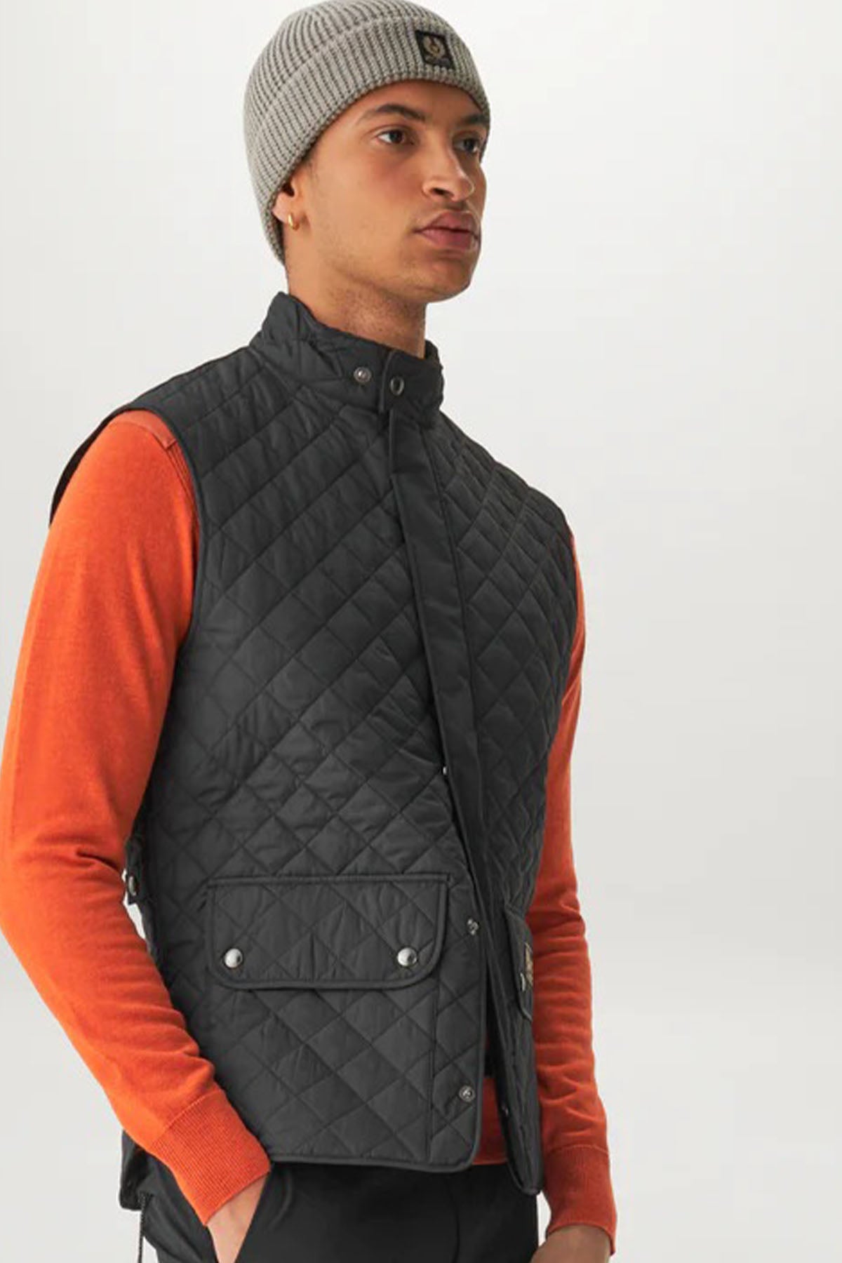 Belstaff Waistcoat Kapitone Yelek-Libas Trendy Fashion Store