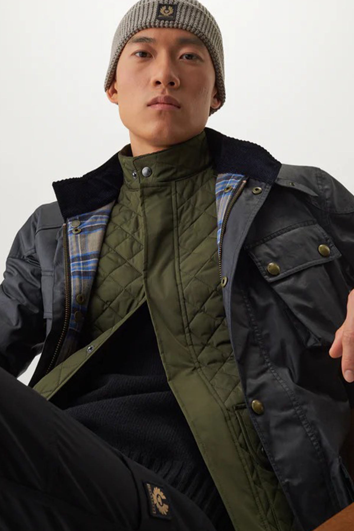 Belstaff Waistcoat Kapitone Yelek-Libas Trendy Fashion Store