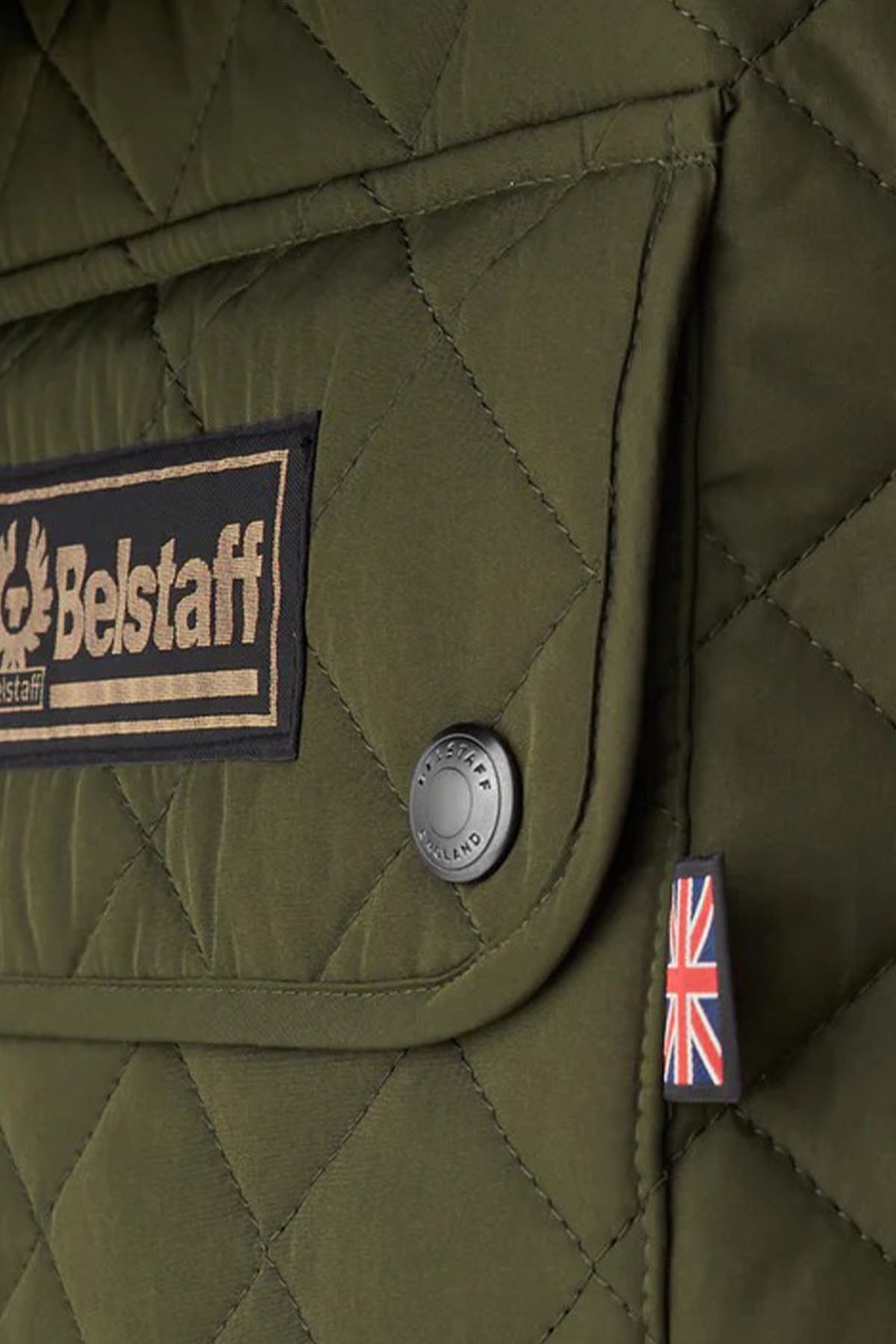 Belstaff Waistcoat Kapitone Yelek-Libas Trendy Fashion Store